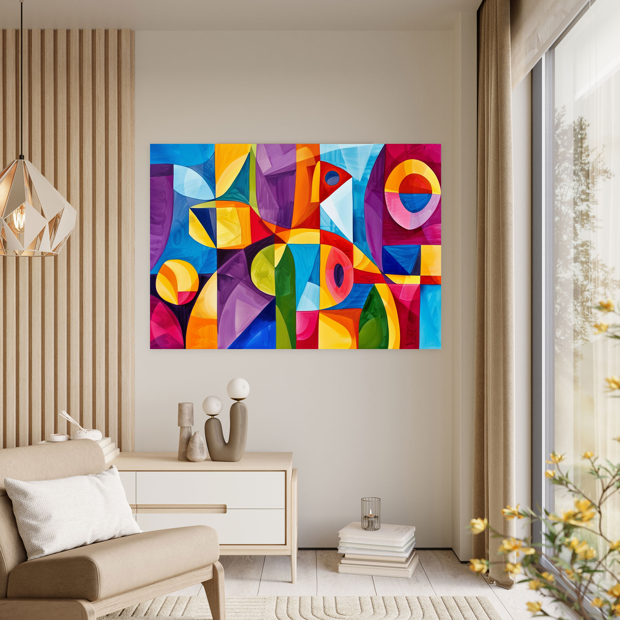 Pablo Picasso Style Canvas Print - Pablo Picasso, Home Decoration, Canvas Print, Pablo Picasso Style