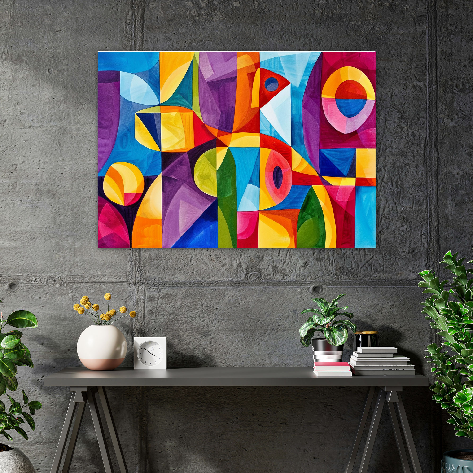 Pablo Picasso Style Canvas Print - Pablo Picasso, Home Decoration, Canvas Print, Pablo Picasso Style