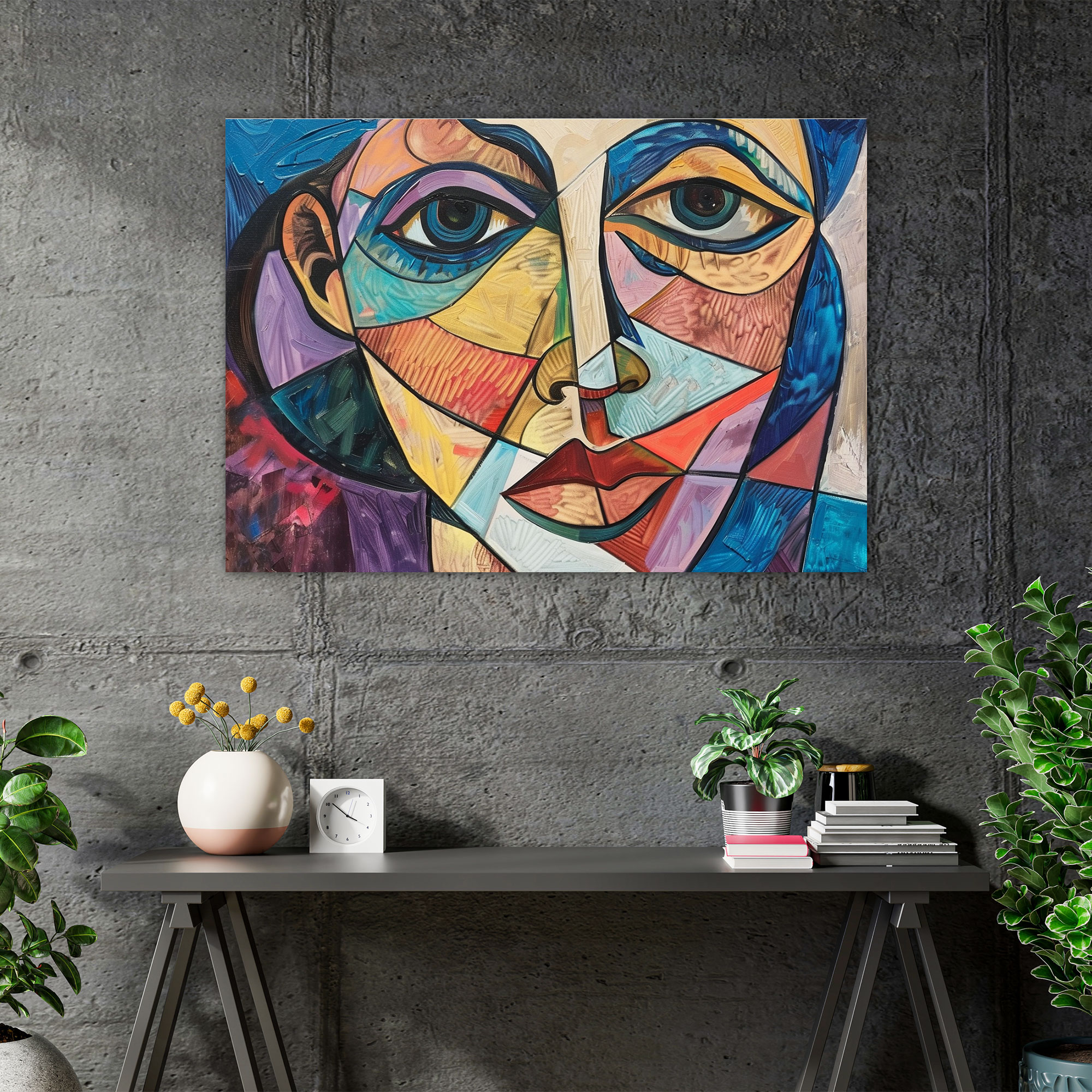 Pablo Picasso Style Wall Art - Pablo Picasso, Wall Decoration, Pablo Picasso Style, Home Decoration
