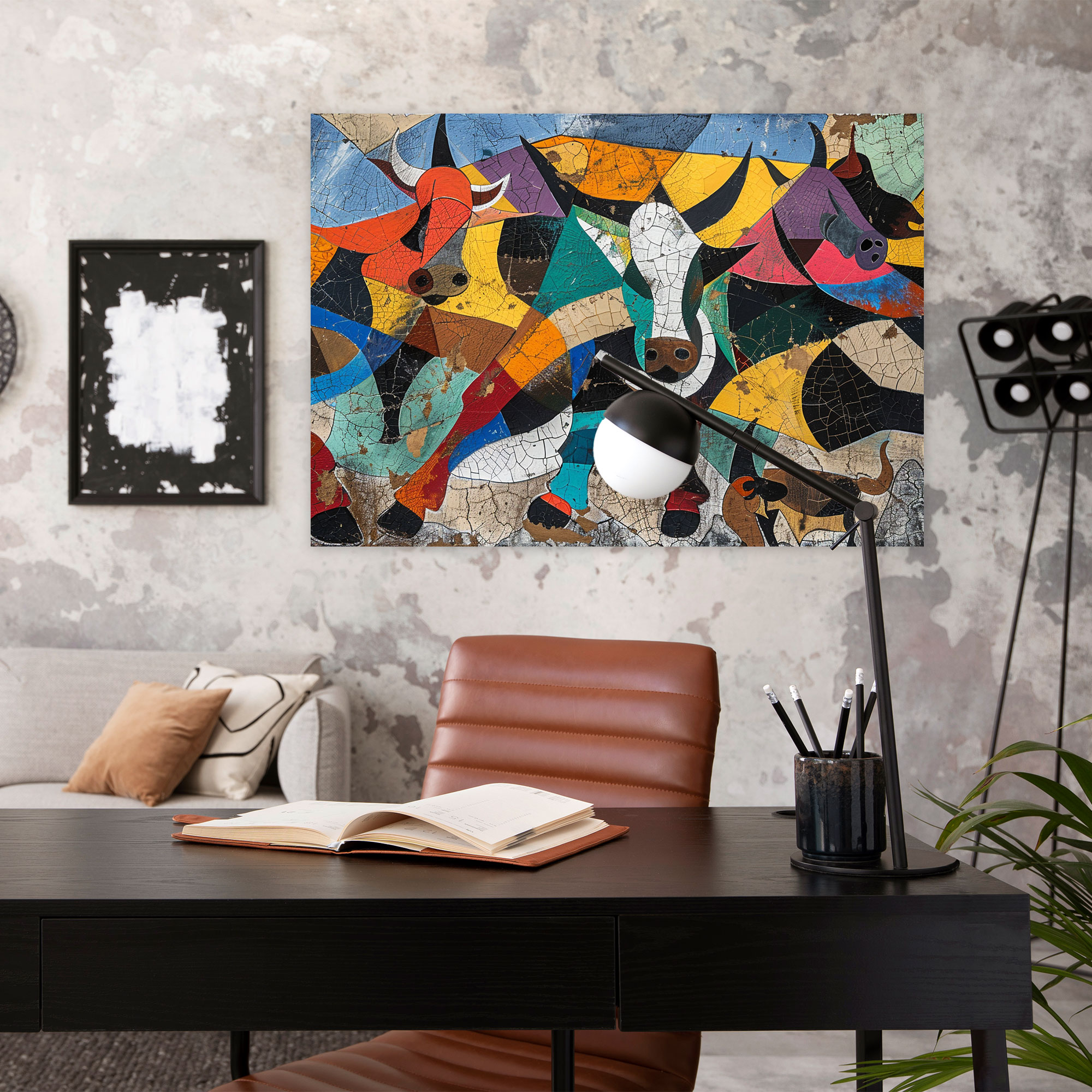 Pablo Picasso Style Canvas Print - Pablo Picasso, Wall Decoration, Home Decoration, Pablo Picasso Style