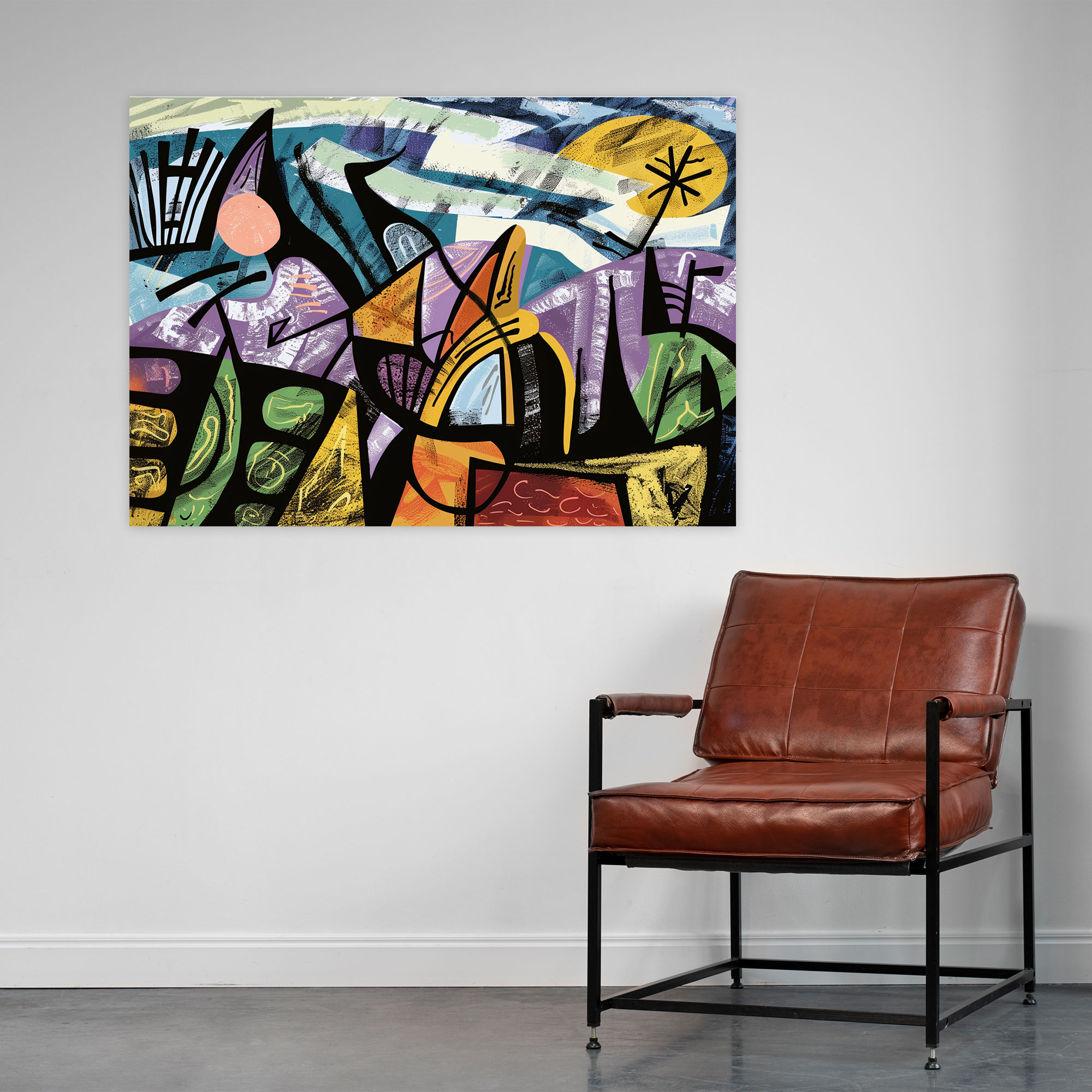 Pablo Picasso Style Wall Decoration - Pablo Picasso, Home Decoration, Canvas, Wall Decoration