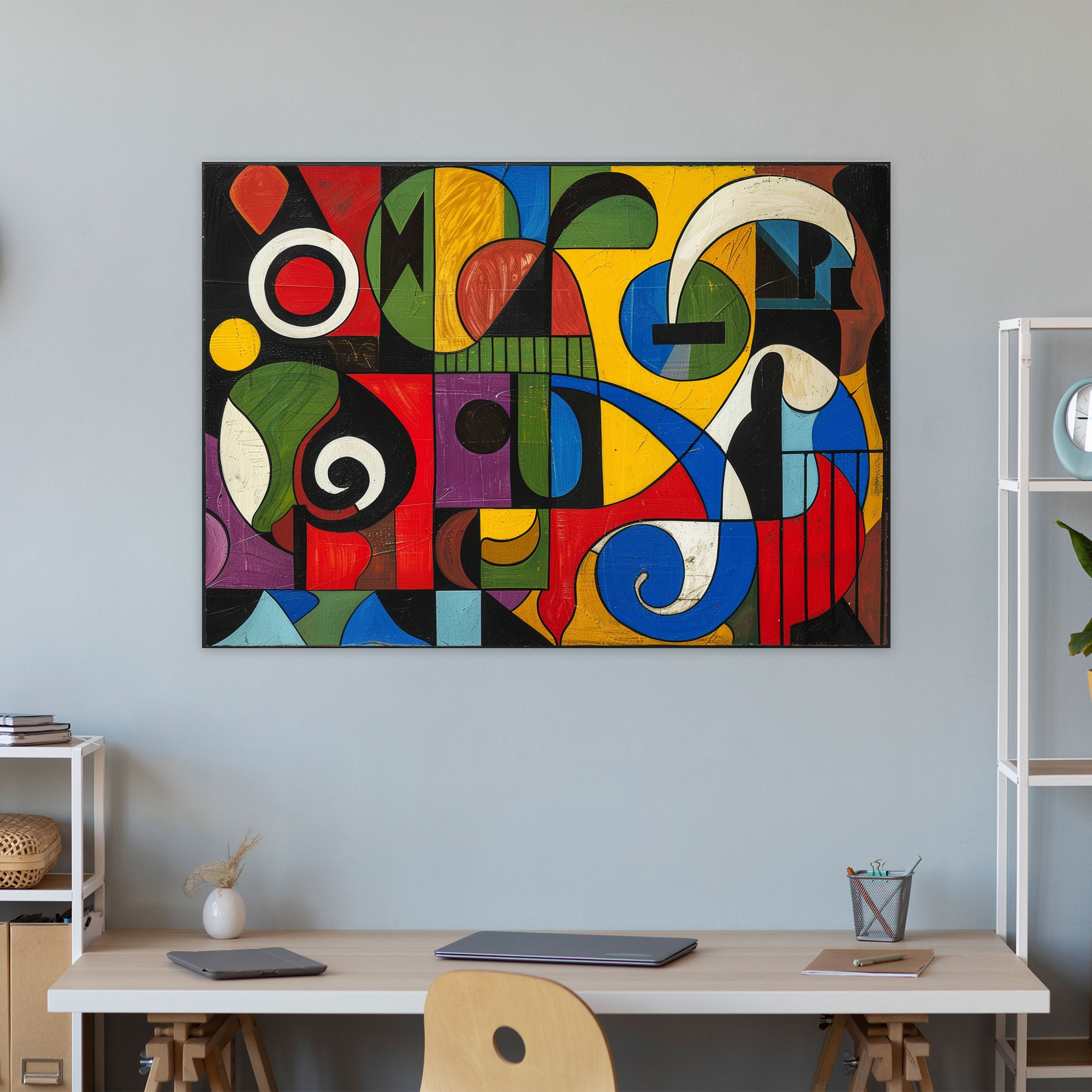 Pablo Picasso Style Wall Decoration - Pablo Picasso, Home Decoration, Canvas, Canvas Wall Art