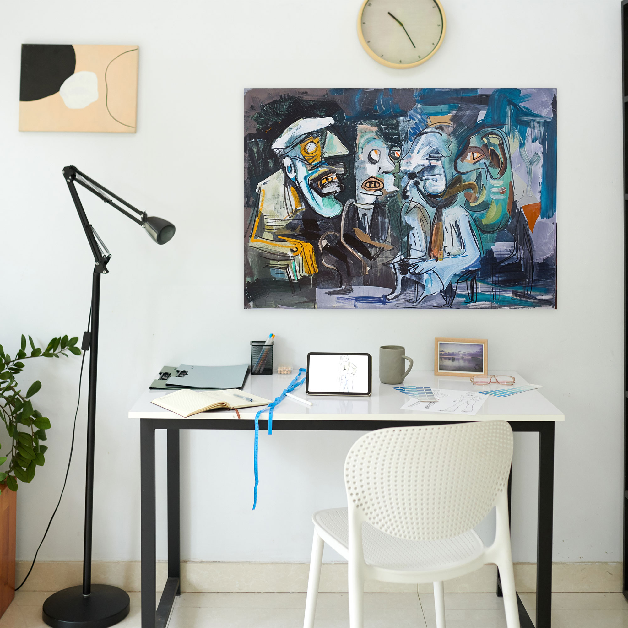 Surreal Pablo Picasso Wall Art - Pablo Picasso, Canvas Print, Wall Art, Home Decoration