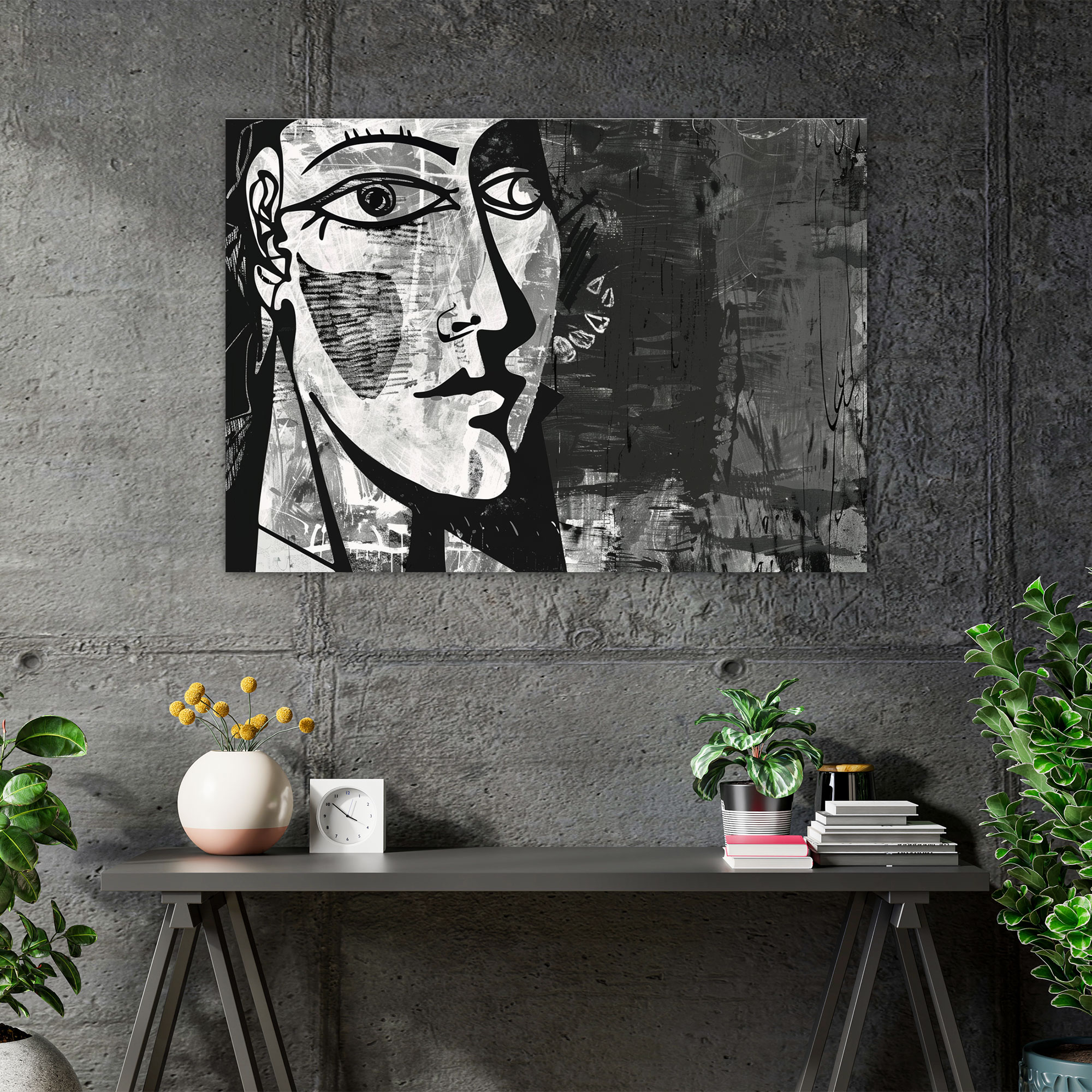 Minimalist Pablo Picasso Wall Art - Pablo Picasso, Canvas Print, Canvas Wall Art, Home Decoration