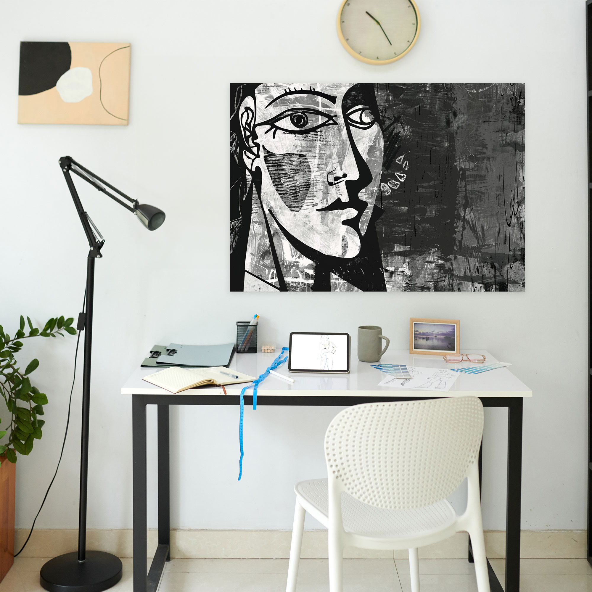Minimalist Pablo Picasso Wall Art - Pablo Picasso, Canvas Print, Canvas Wall Art, Home Decoration