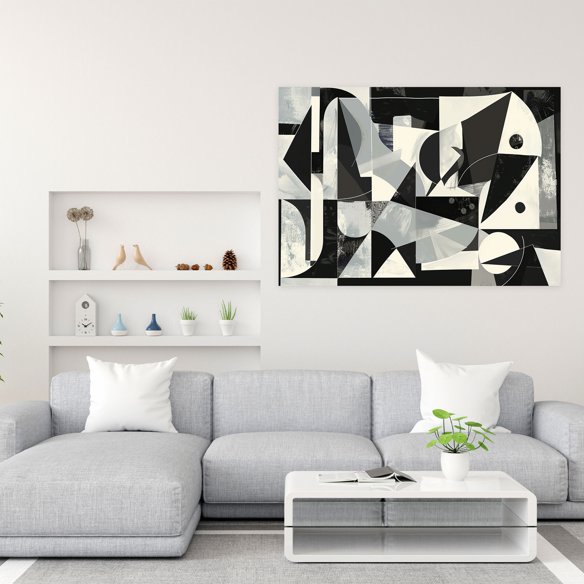 Geometric Pablo Picasso Wall Art - Pablo Picasso, Canvas Wall Art, Canvas, Canvas Print