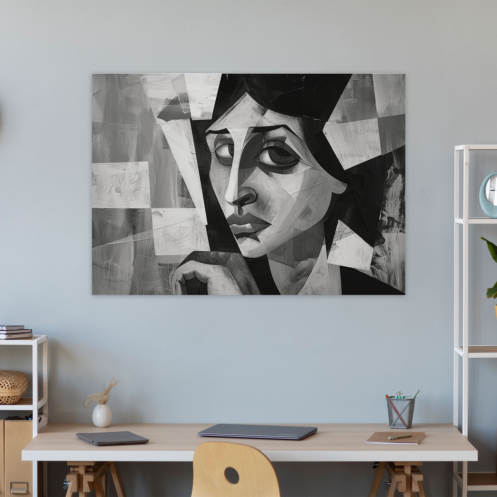 Cubist Woman Pablo Picasso Canvas Print - Pablo Picasso, Canvas Wall Art, Home Decoration, Canvas Print