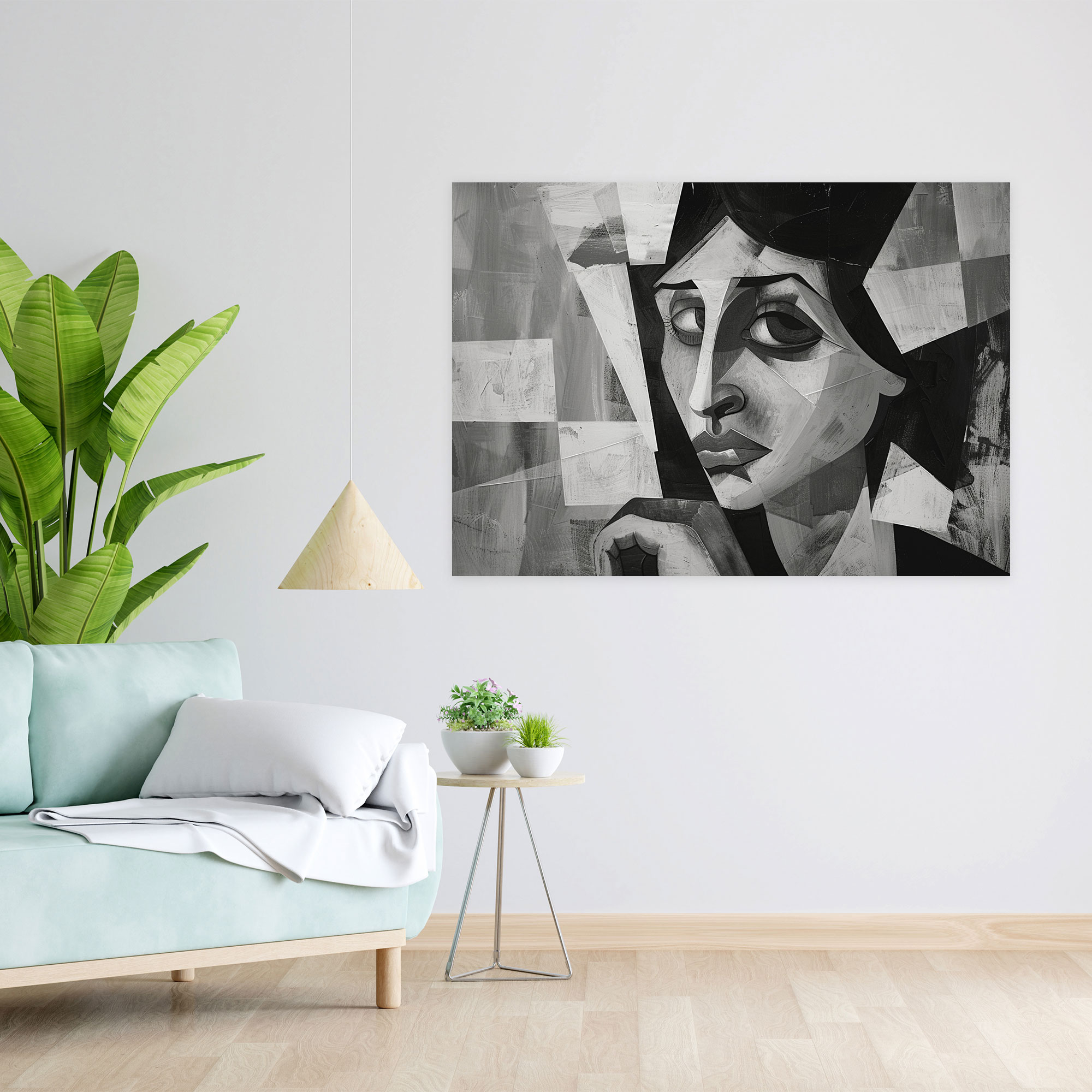 Cubist Woman Pablo Picasso Canvas Print - Pablo Picasso, Canvas Wall Art, Home Decoration, Canvas Print
