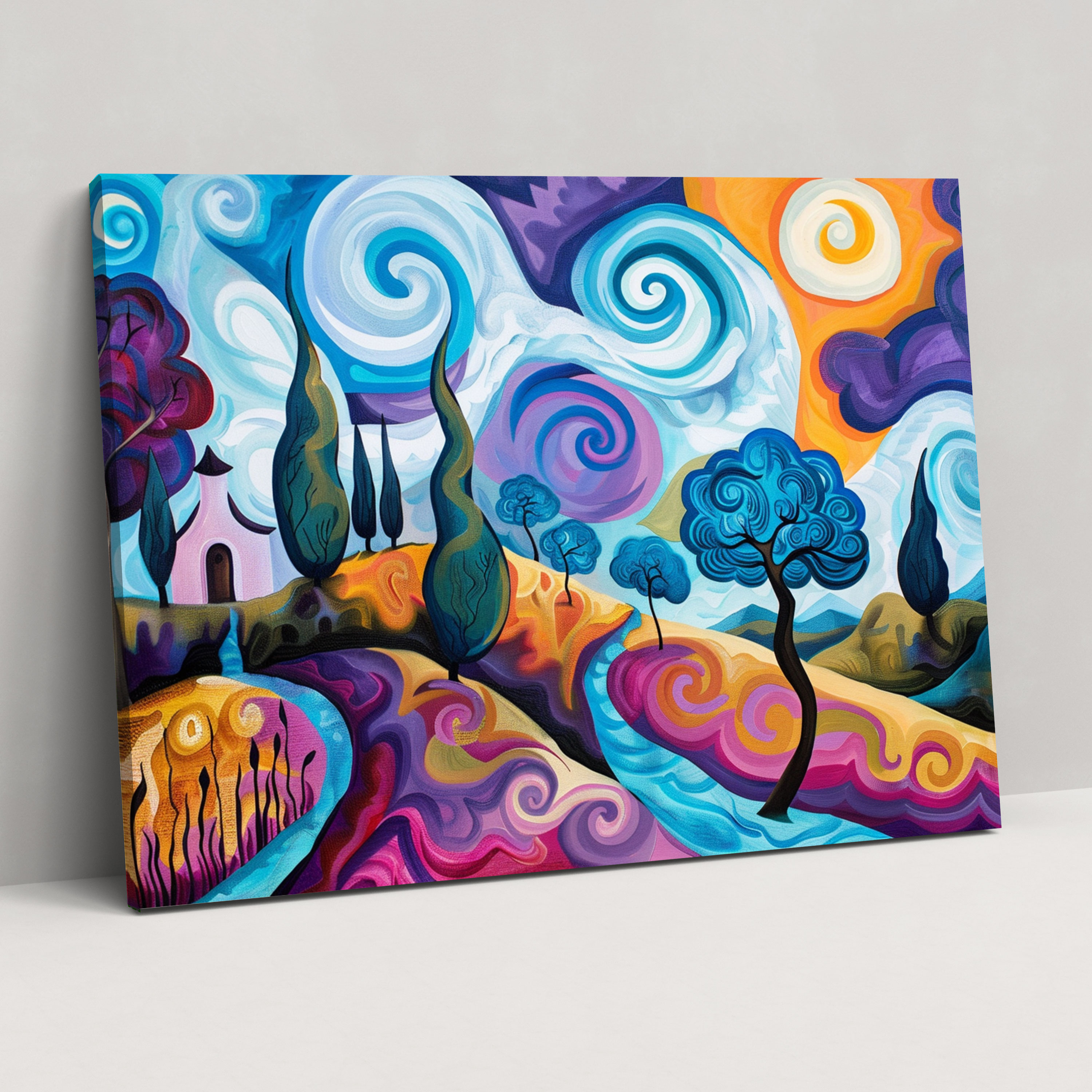Surrealistic Landscape Pablo Picasso Wall Art - Pablo Picasso, Wall Decoration, Canvas Print, Home Decoration