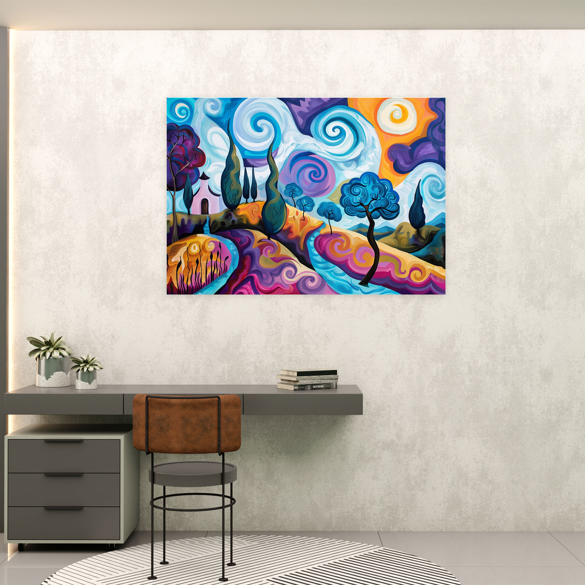 Surrealistic Landscape Pablo Picasso Wall Art - Pablo Picasso, Wall Decoration, Canvas Print, Home Decoration