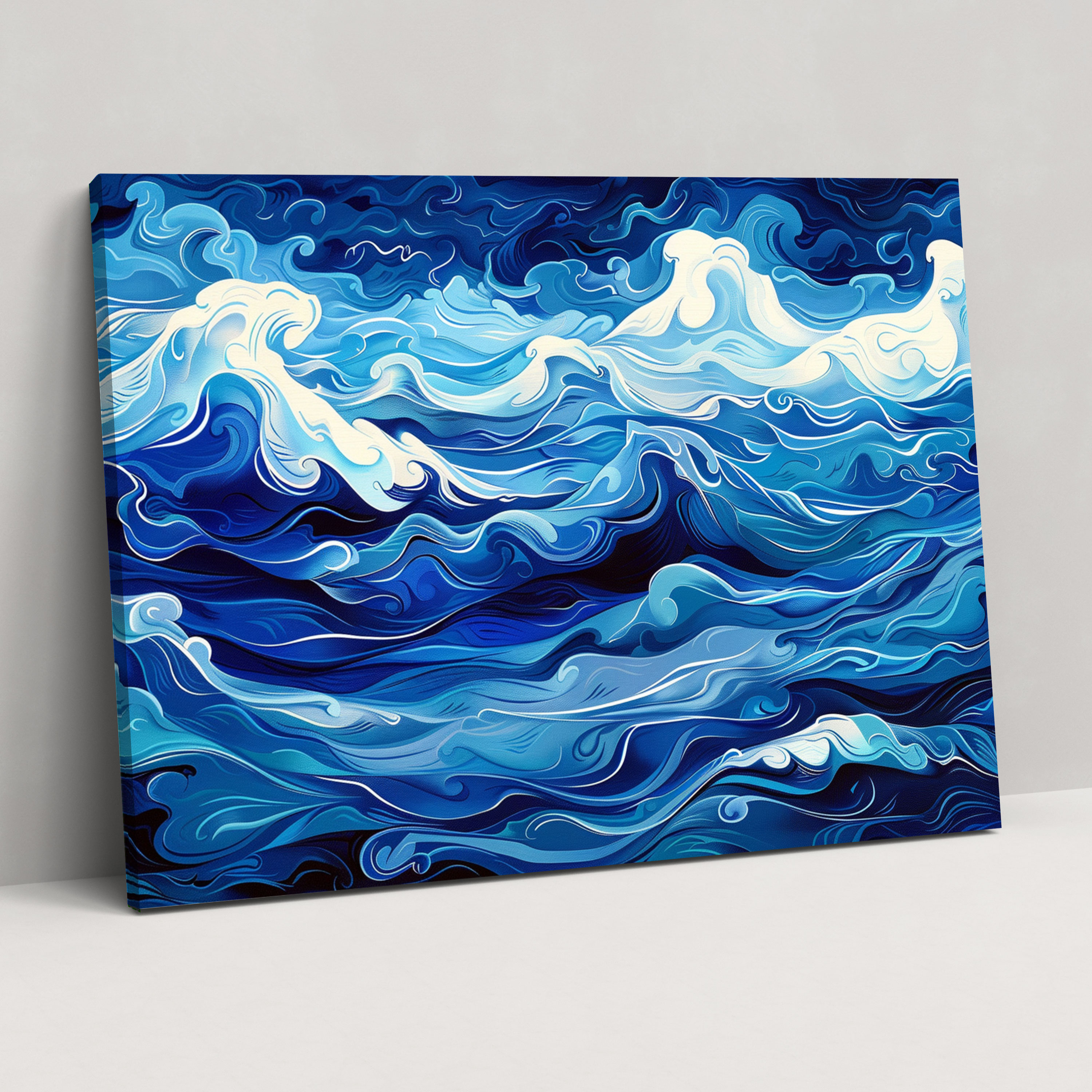 Deep Blue Surrealistic Seascape Wall Art - Pablo Picasso, Canvas Wall Art, Canvas Print, Canvas
