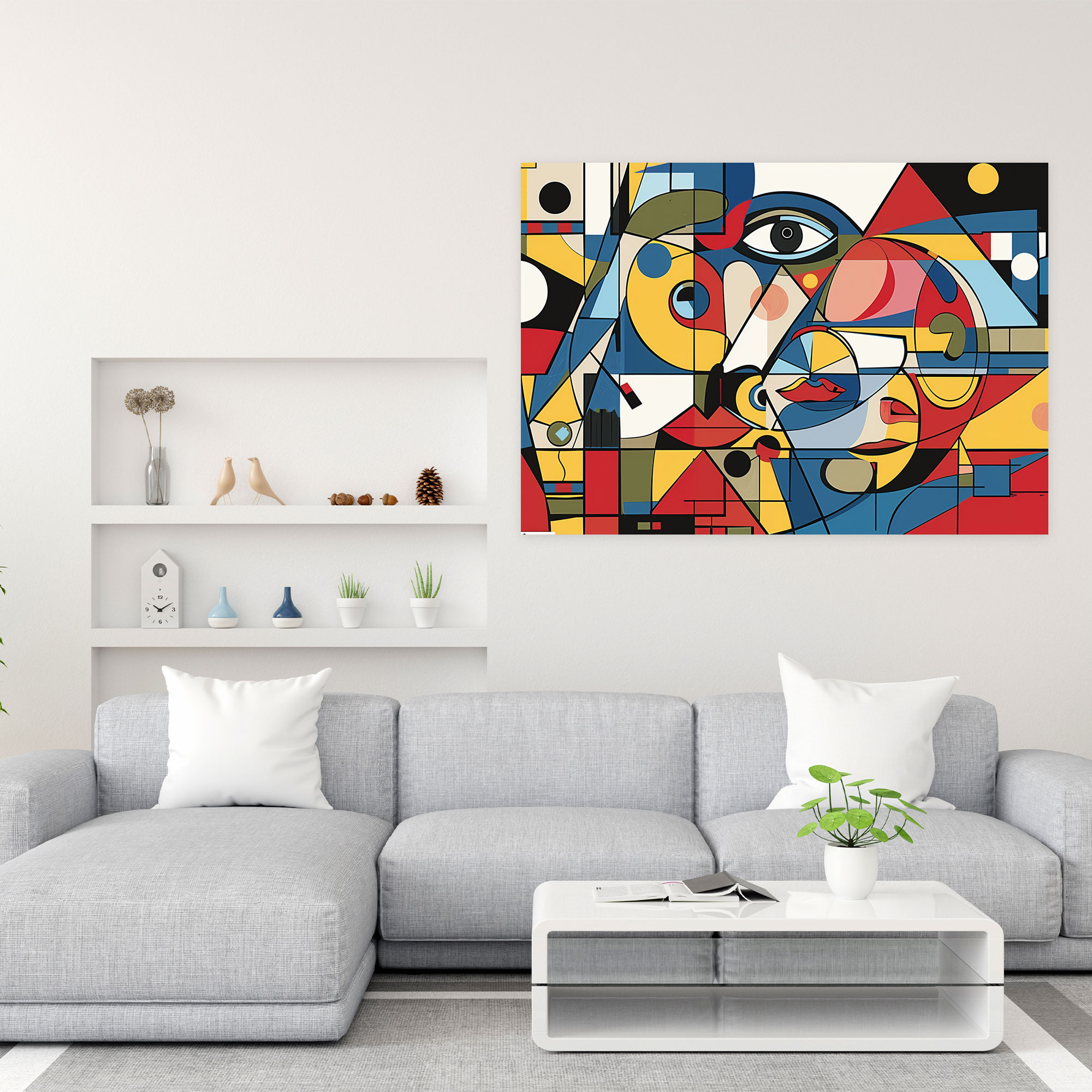 Pablo Picasso Inspired Canvas Print - Pablo Picasso, Pablo Picasso, Home Decoration, Wall Decoration