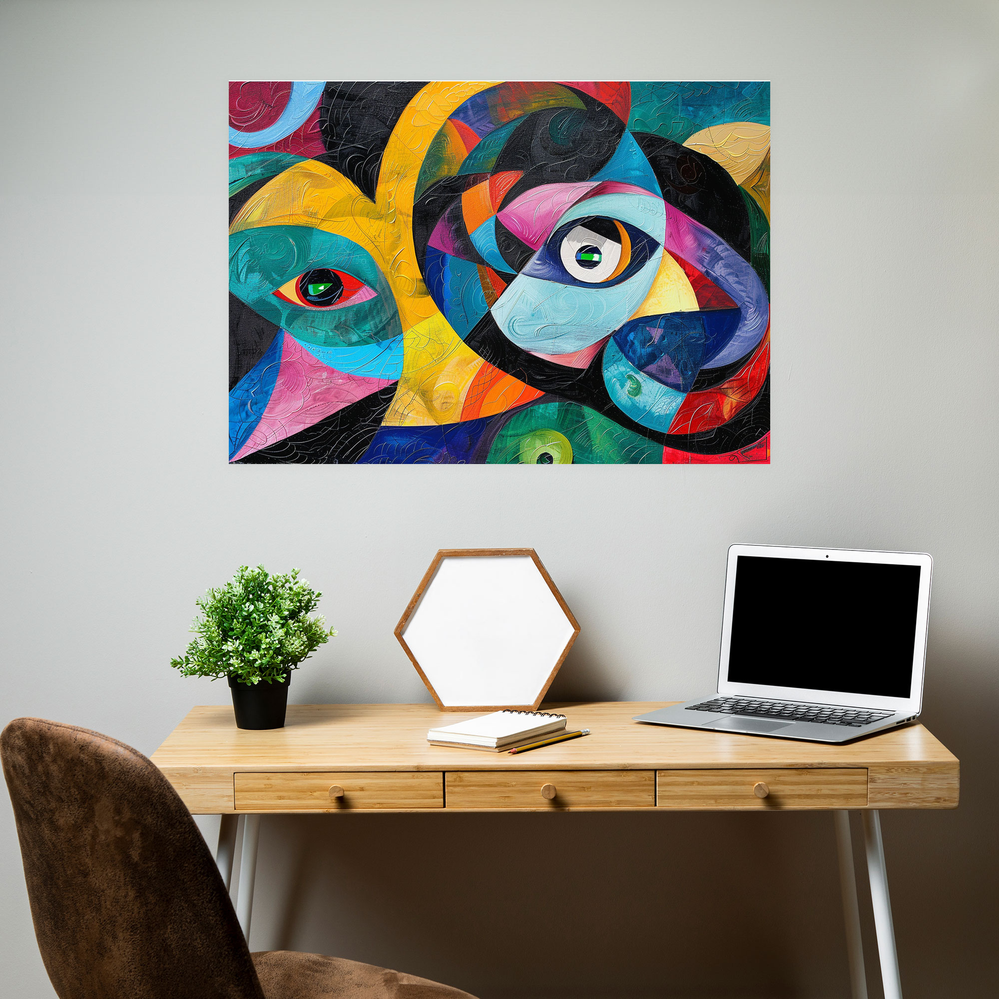 Pablo Picasso Inspired Wall Decoration - Pablo Picasso, Pablo Picasso, Canvas Print, Home Decoration