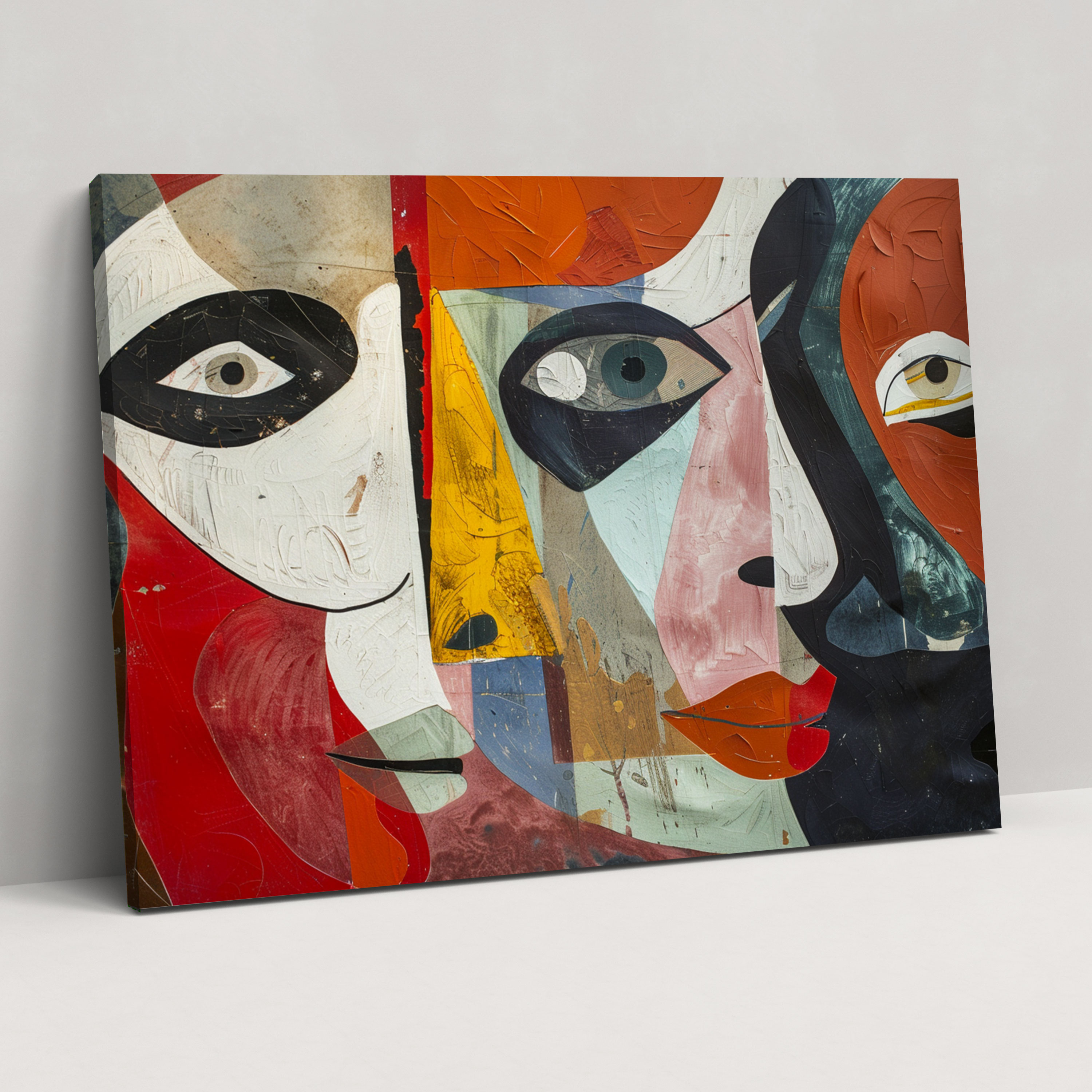 Abstract Pablo Picasso Canvas Print - Pablo Picasso, Wall Decoration, Home Decoration, Canvas Wall Art