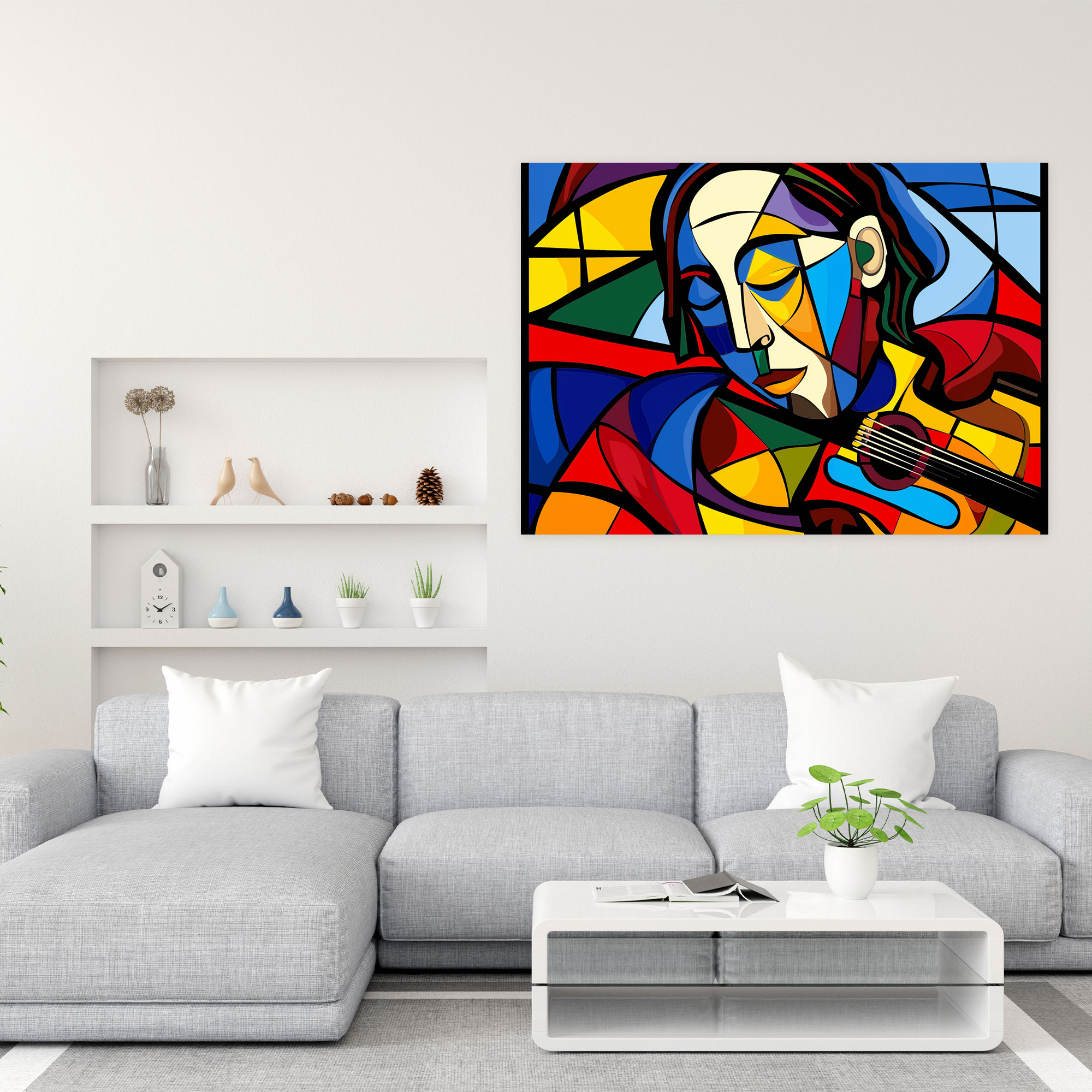 Pablo Picasso Duvar Dekorasyonu - Kanvas Tablo Ev Dekorasyonu
