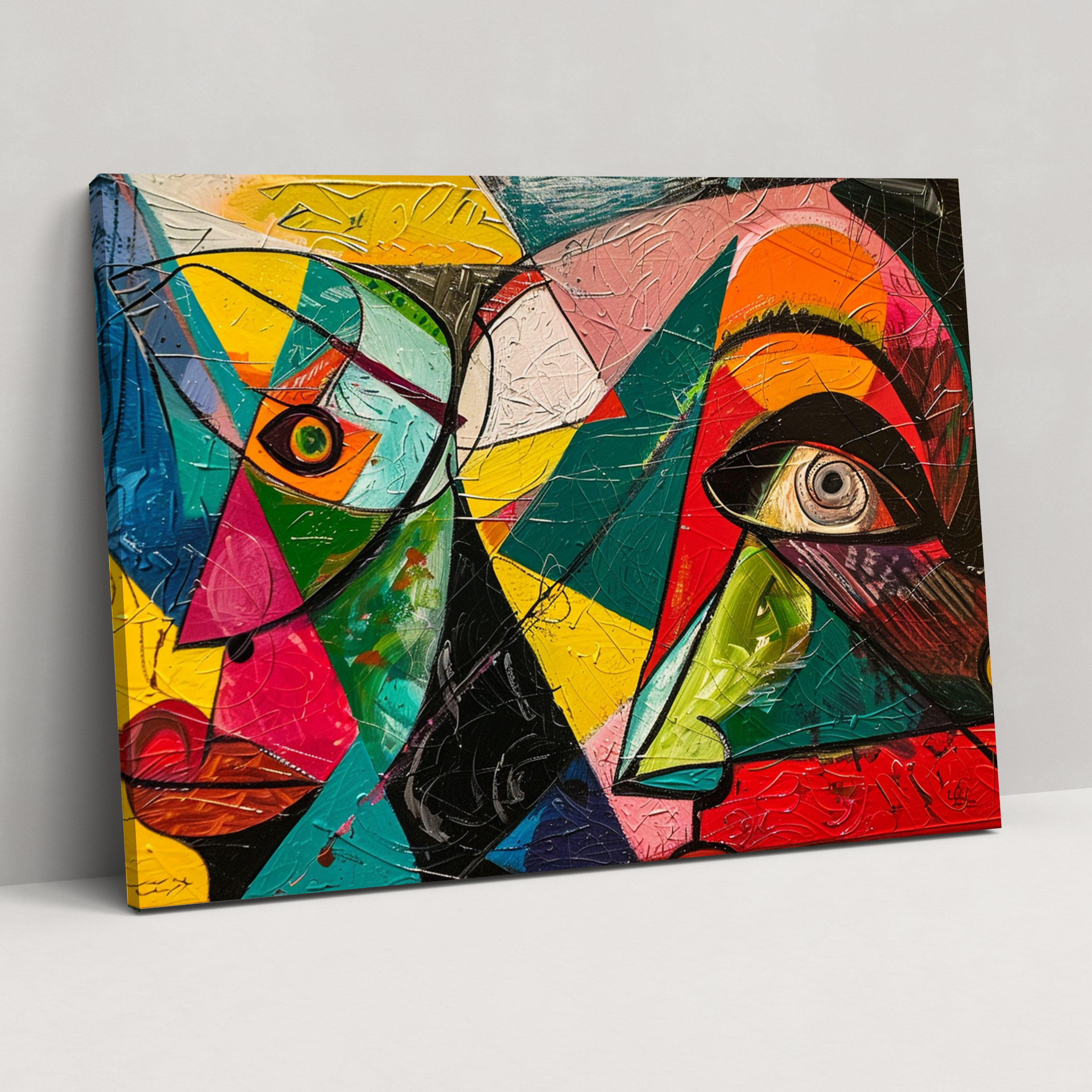 Pablo Picasso Abstract Canvas Print - Pablo Picasso, Pablo Picasso, Wall Art, Canvas Wall Art
