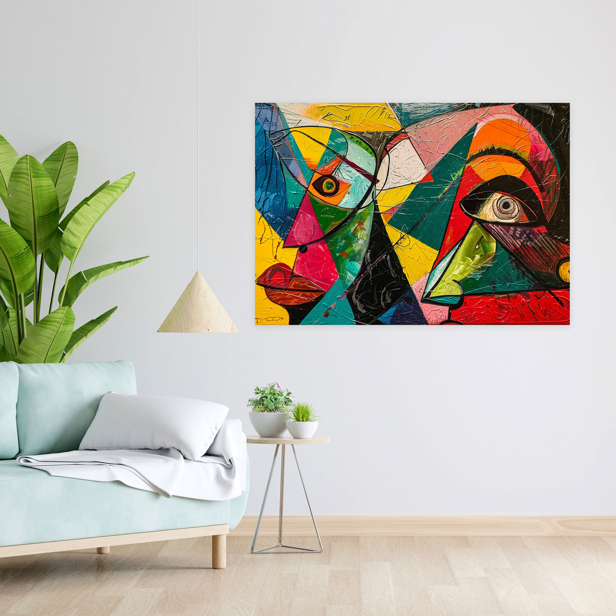 Pablo Picasso Abstract Canvas Print - Pablo Picasso, Pablo Picasso, Wall Art, Canvas Wall Art