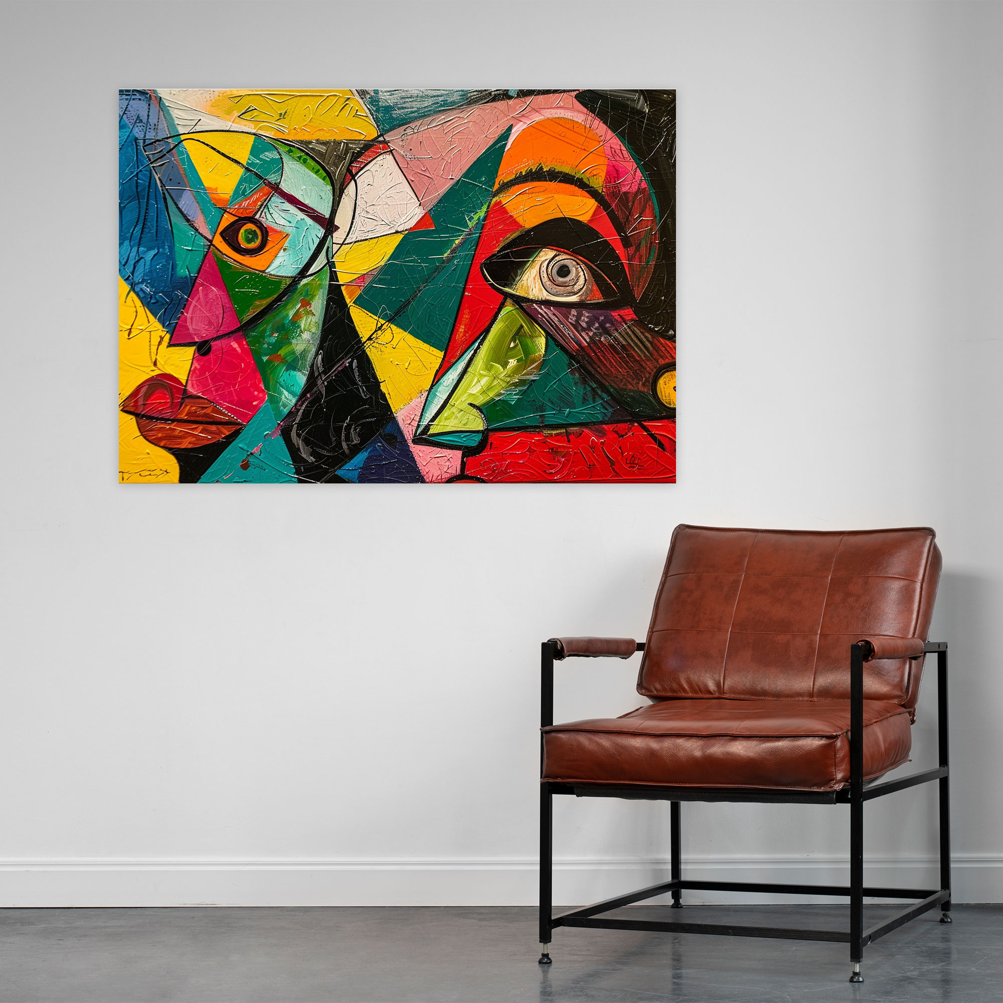 Pablo Picasso Abstract Canvas Print - Pablo Picasso, Pablo Picasso, Wall Art, Canvas Wall Art