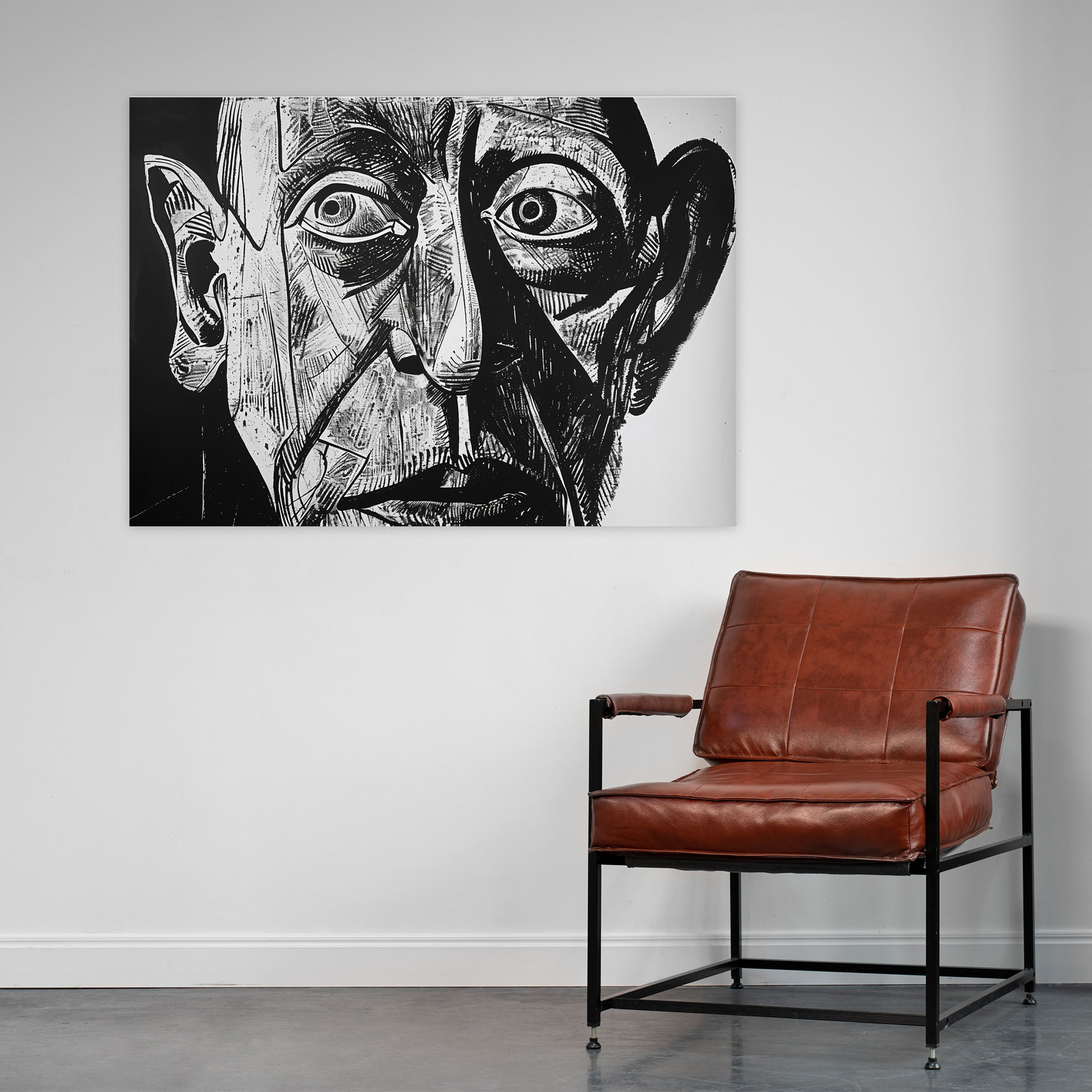 Pablo Picasso Portrait Wall Art - Pablo Picasso, Canvas, Wall Decoration, Wall Art