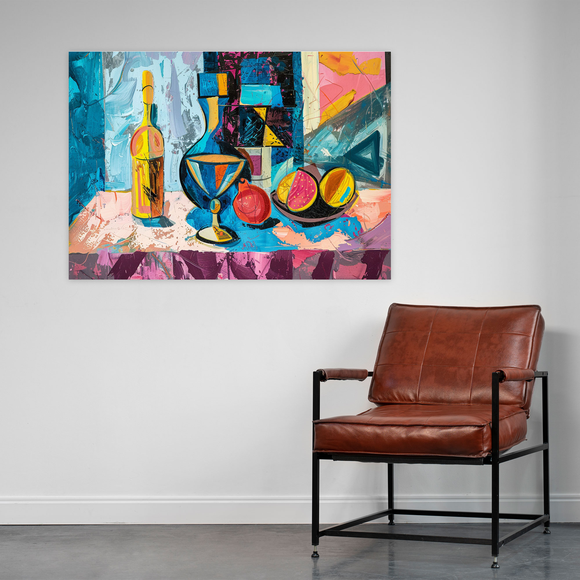 Pablo Picasso Still Life Canvas Print - Pablo Picasso, Pablo Picasso, Wall Art, Canvas
