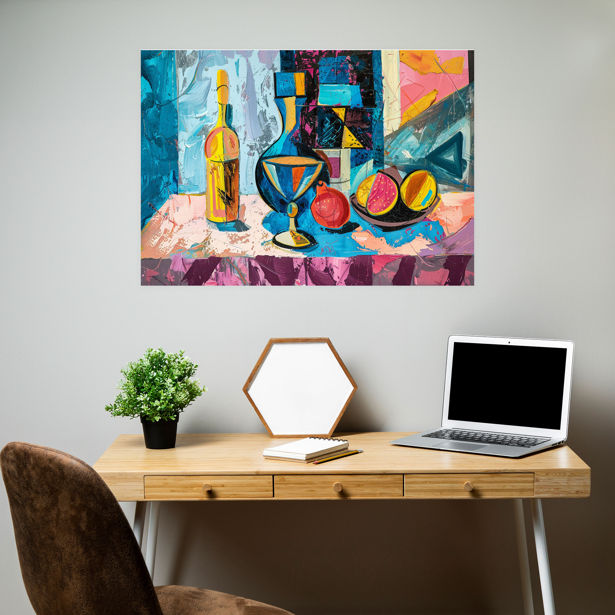 Pablo Picasso Still Life Canvas Print - Pablo Picasso, Pablo Picasso, Wall Art, Canvas