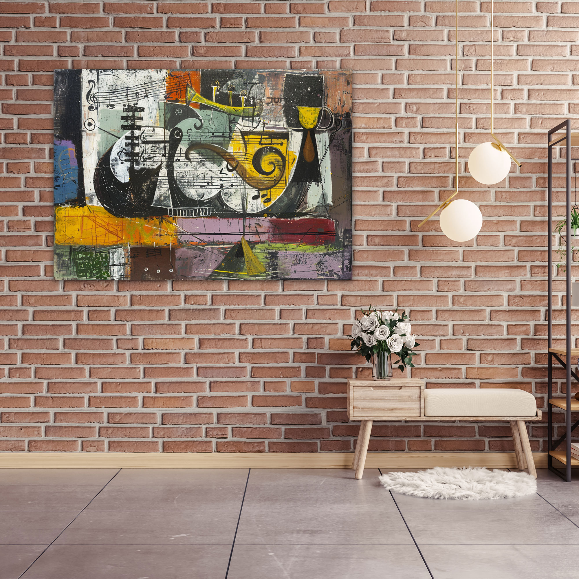 Pablo Picasso Musical Wall Art - Pablo Picasso, Canvas, Pablo Picasso, Wall Decoration