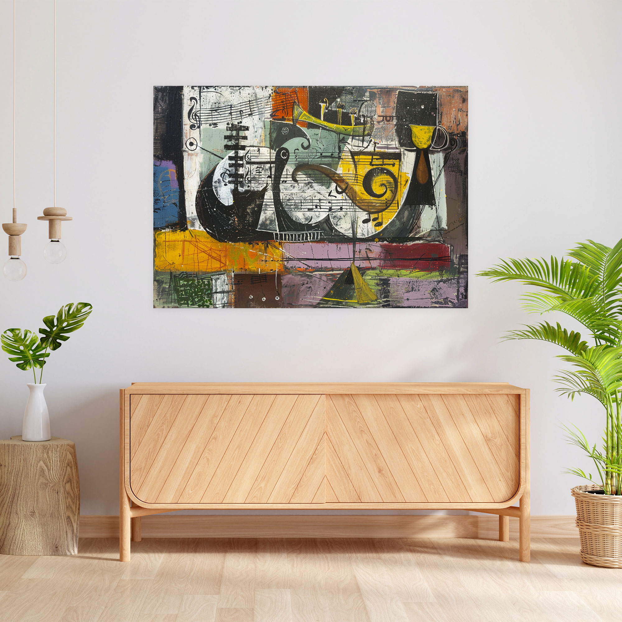 Pablo Picasso Musical Wall Art - Pablo Picasso, Canvas, Pablo Picasso, Wall Decoration