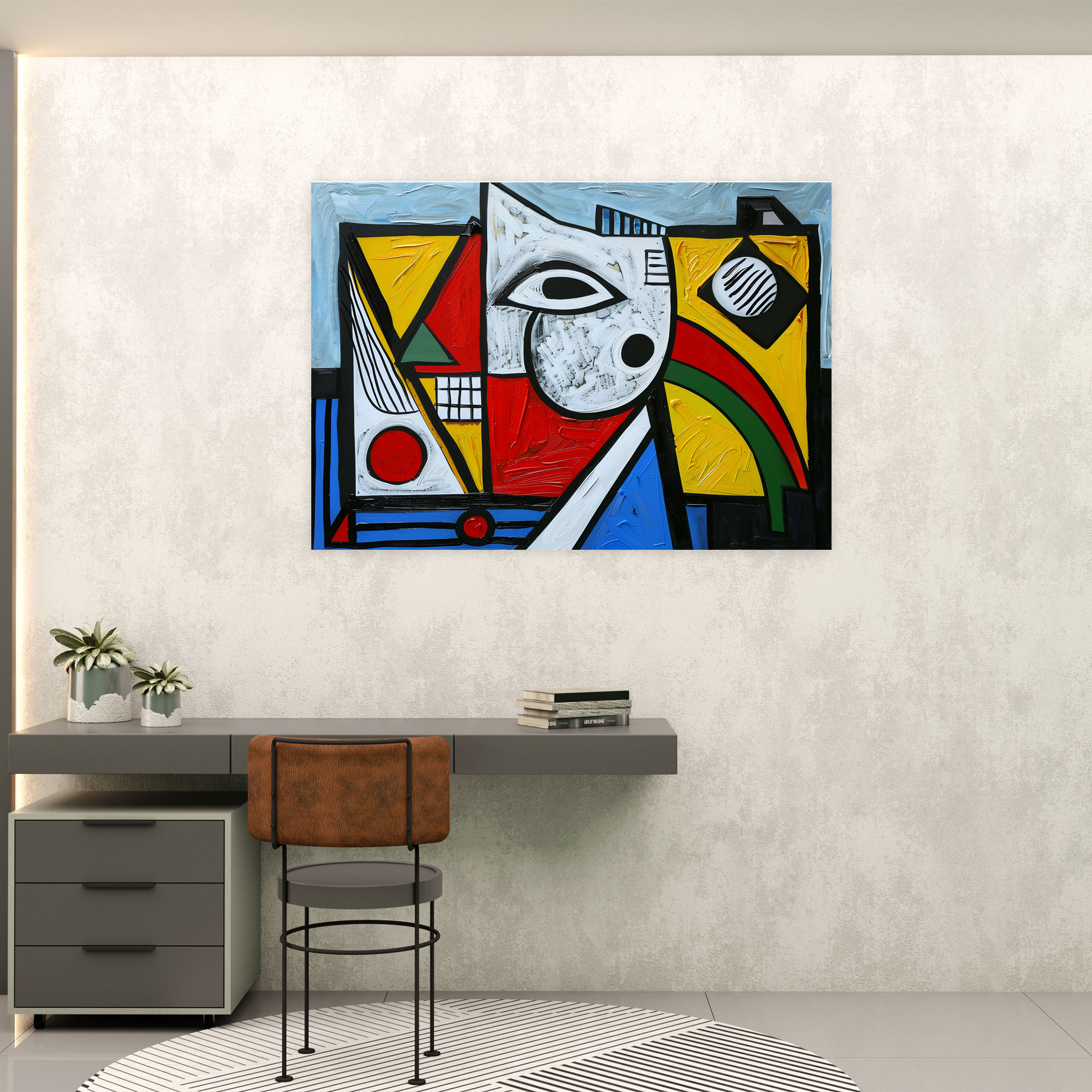 Pablo Picasso Kanvas Tablo - Duvar Sanatı Cesur Tasarım