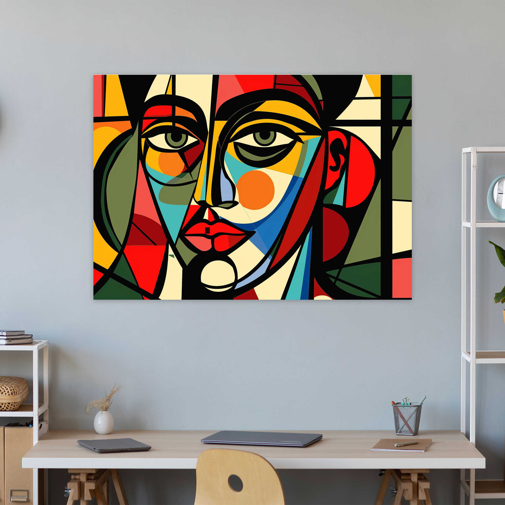 Pablo Picasso Wall Art - Abstract Geometric Patterns - Pablo Picasso, Canvas Wall Art, Pablo Picasso, Wall Art