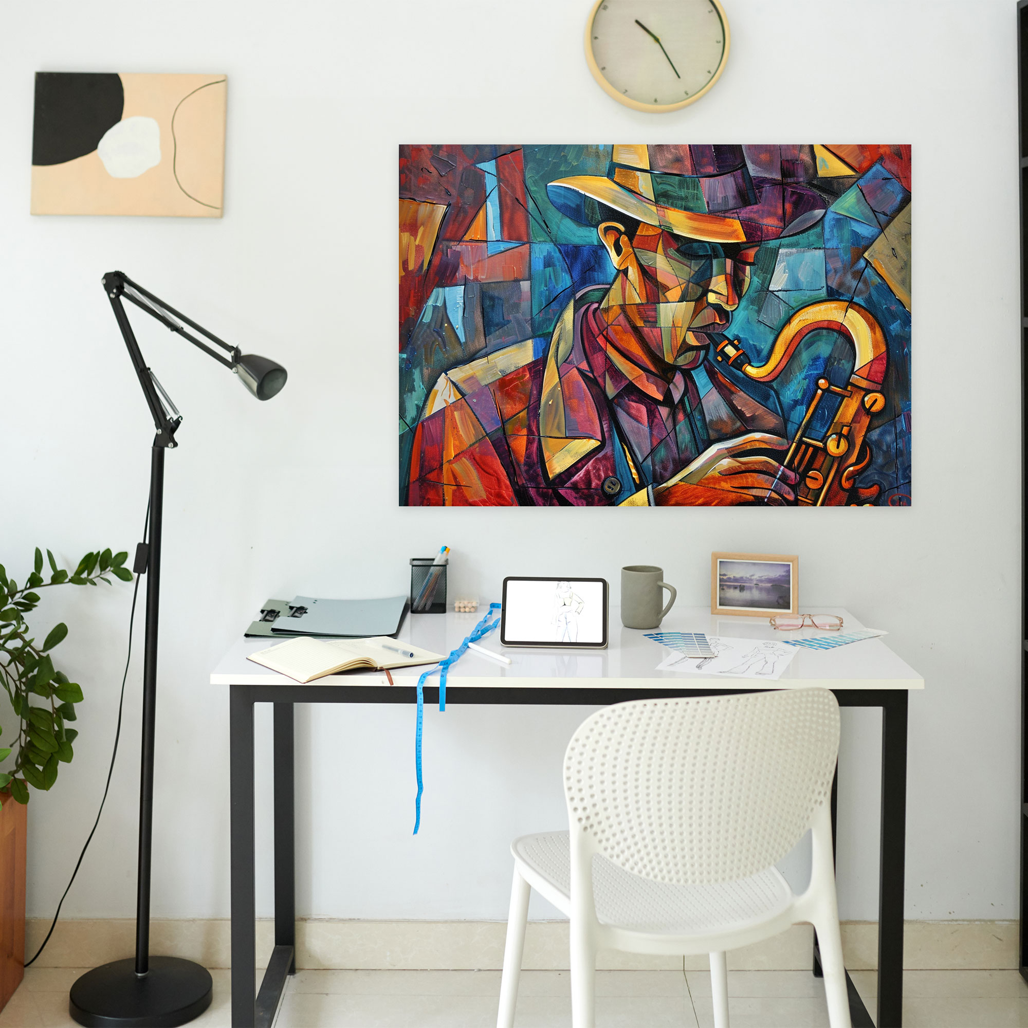 Pablo Picasso Canvas Print - Cubist Portrait - Pablo Picasso, Pablo Picasso, Canvas Wall Art, Home Decoration