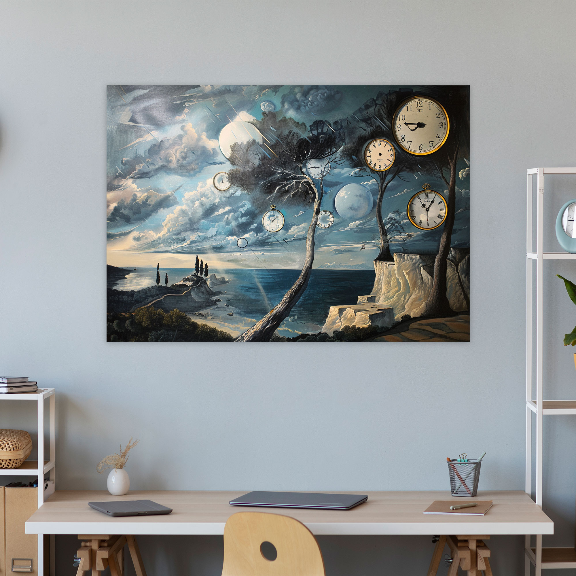 Pablo Picasso Canvas Print - Surrealistic Landscape - Pablo Picasso, Pablo Picasso, Canvas Wall Art, Wall Decoration