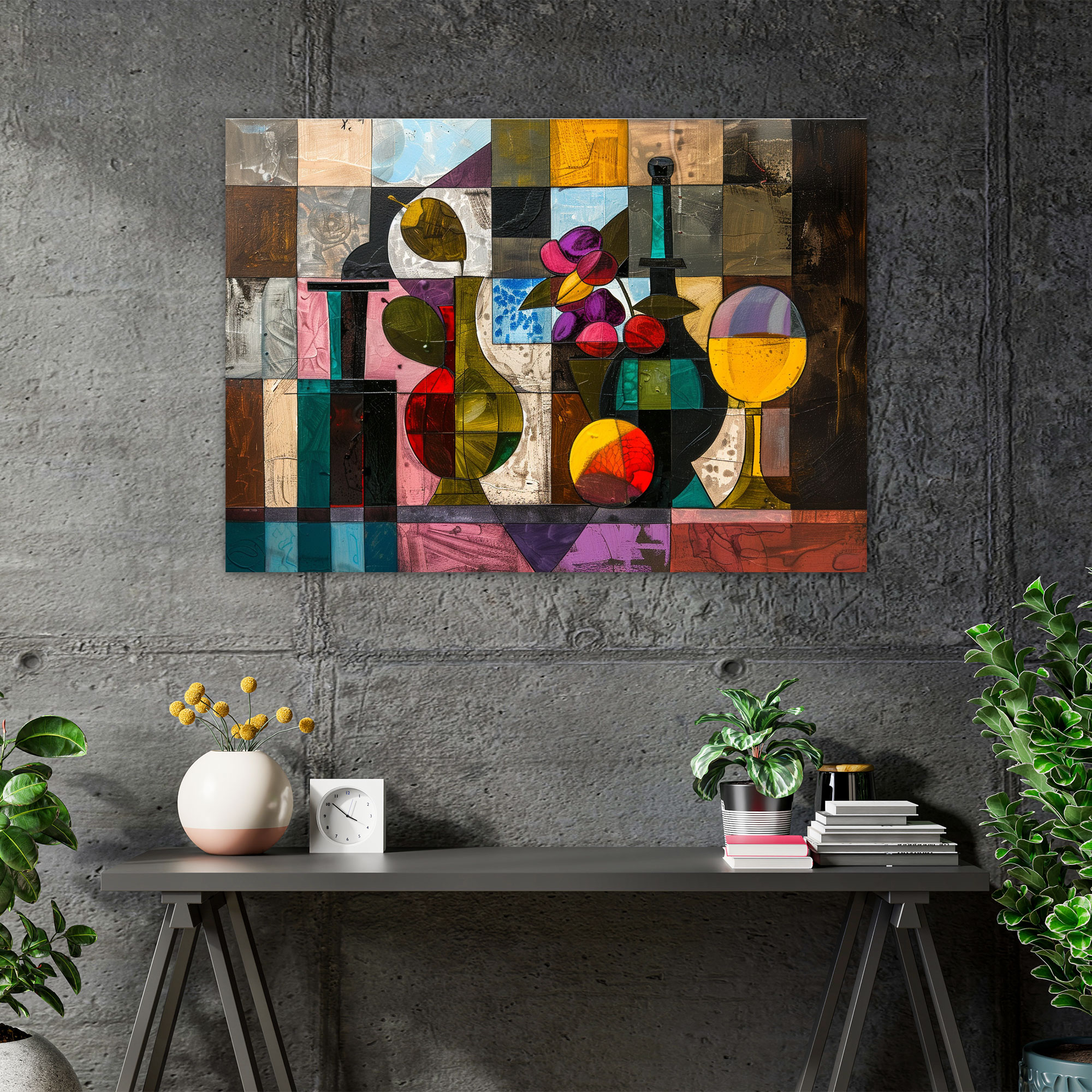 Pablo Picasso Canvas Print - Cubist Still Life - Pablo Picasso, Canvas Print, Home Decoration, Wall Art