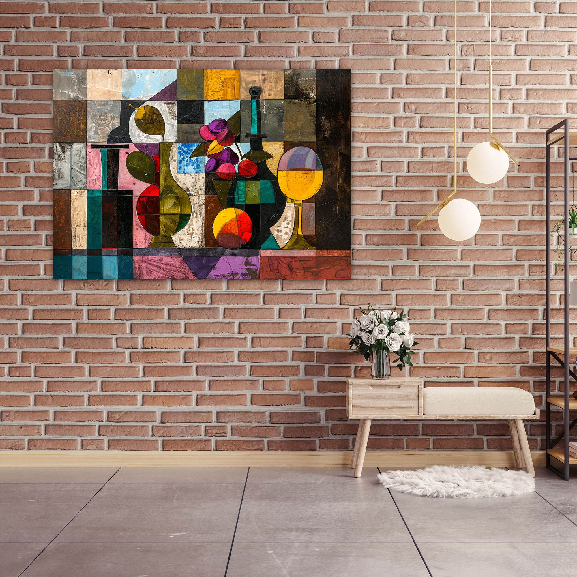 Pablo Picasso Canvas Print - Cubist Still Life - Pablo Picasso, Canvas Print, Home Decoration, Wall Art