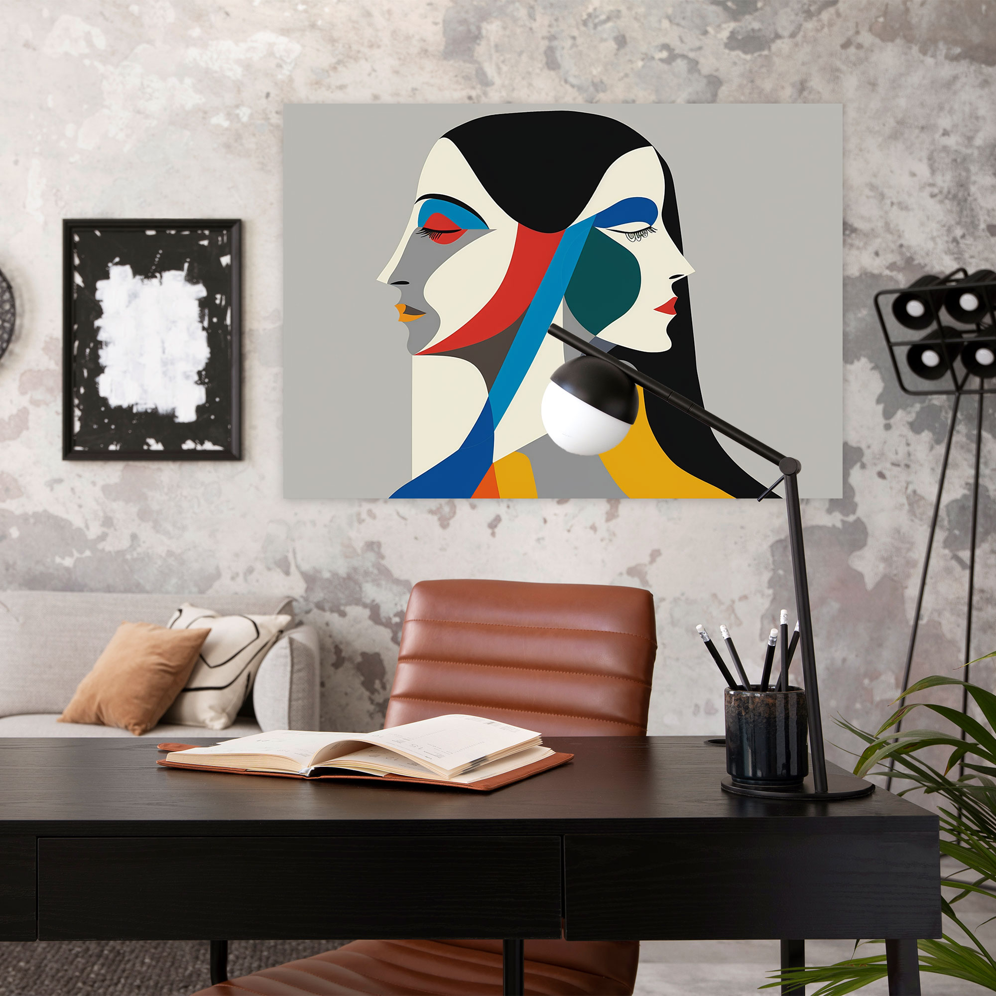 Pablo Picasso Canvas Print - Minimalist Composition - Pablo Picasso, Wall Art, Canvas Print, Canvas