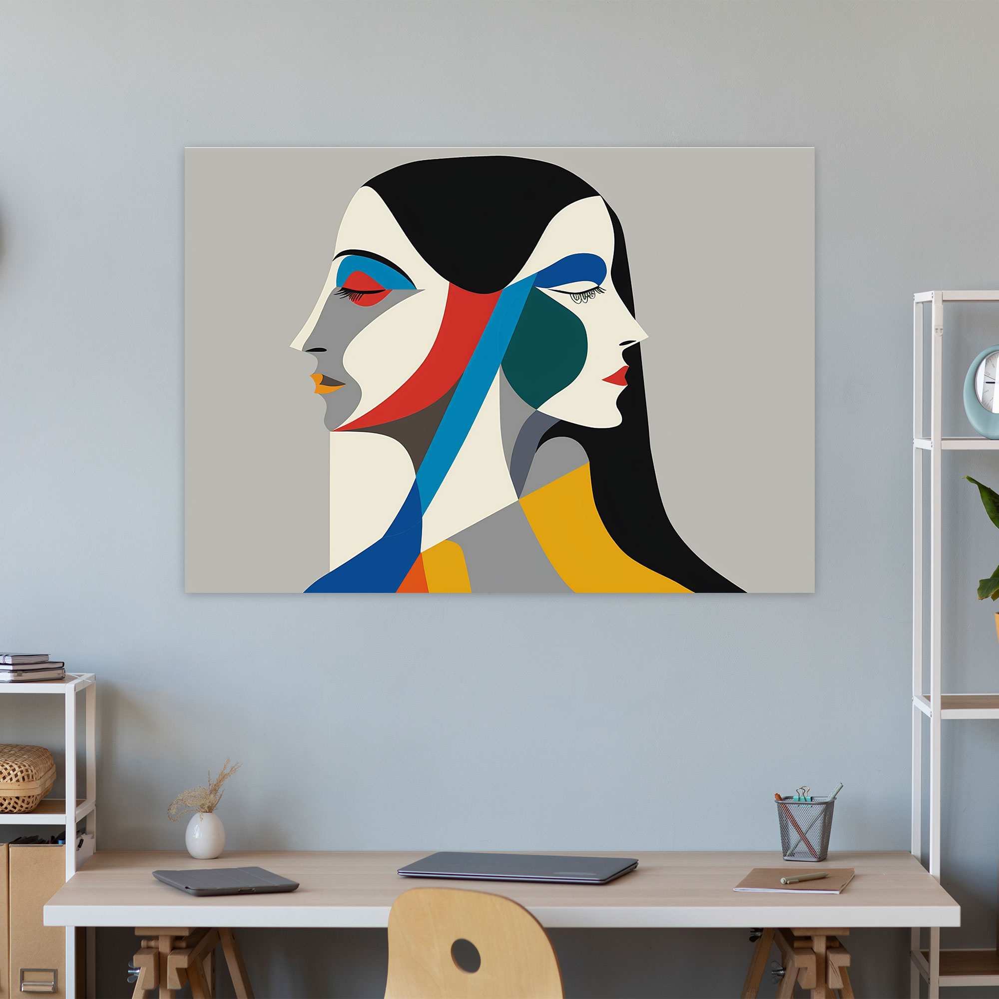 Pablo Picasso Canvas Print - Minimalist Composition - Pablo Picasso, Wall Art, Canvas Print, Canvas
