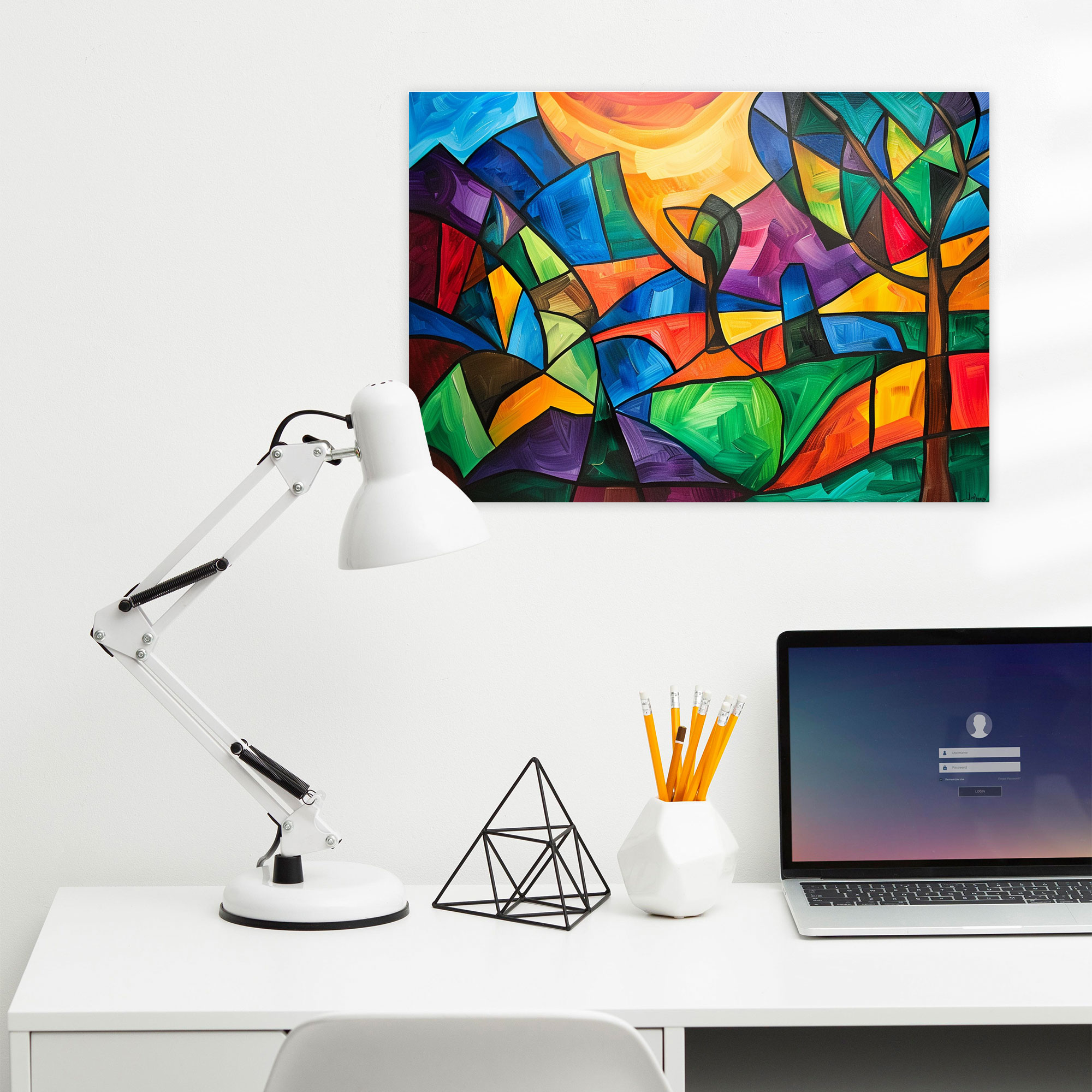 Pablo Picasso Wall Art - Abstract Landscape - Pablo Picasso, Wall Art, Canvas Print, Wall Decoration
