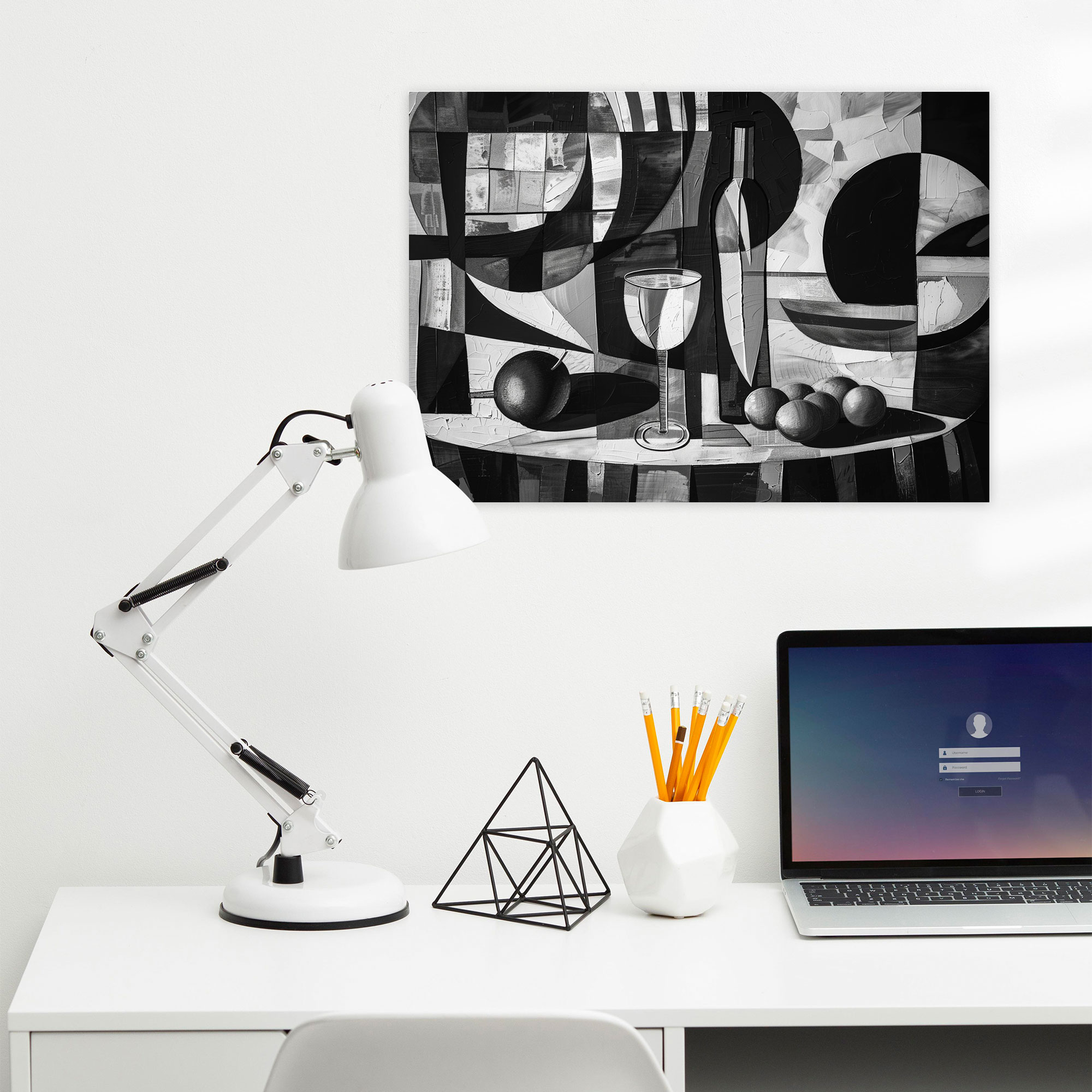 Pablo Picasso Wall Art - Pablo Picasso, Wall Art, Cubist Still Life, Pablo Picasso