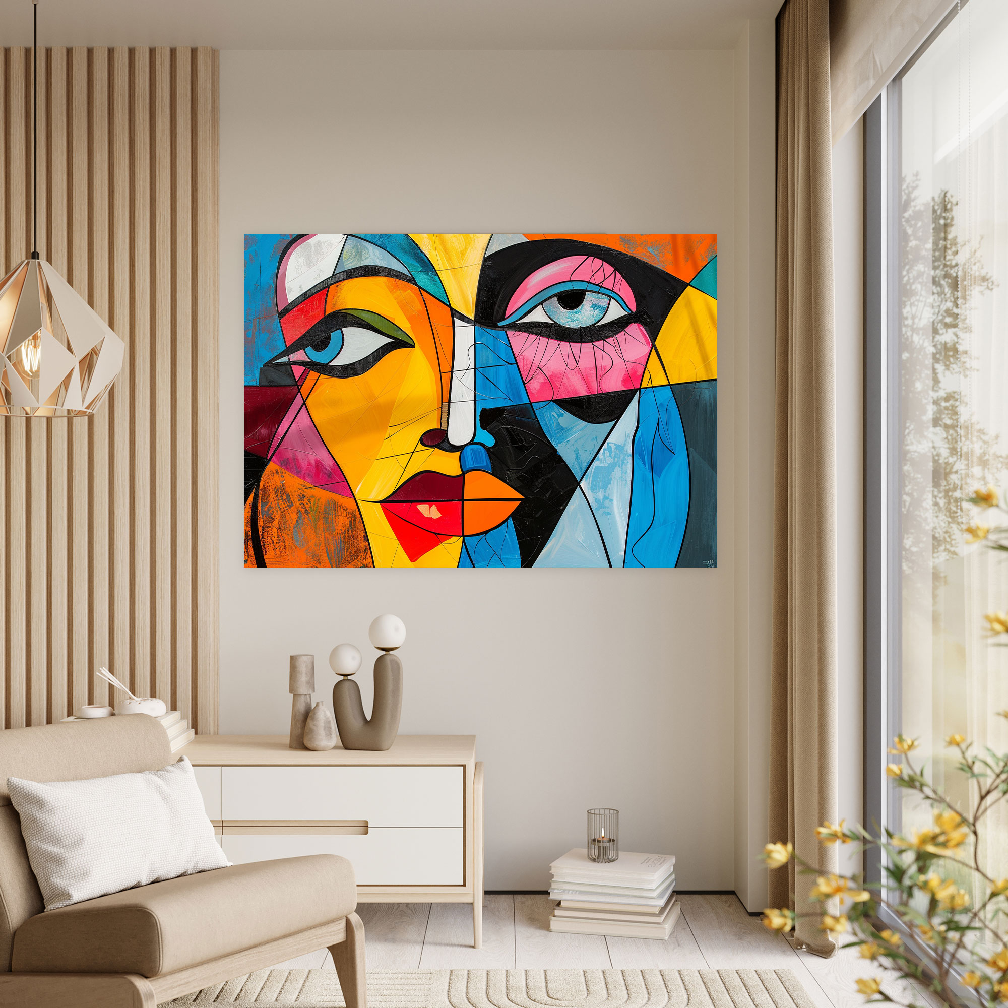 Modern Picasso Canvas Print - Pablo Picasso, Canvas, Wall Art, Canvas Wall Art