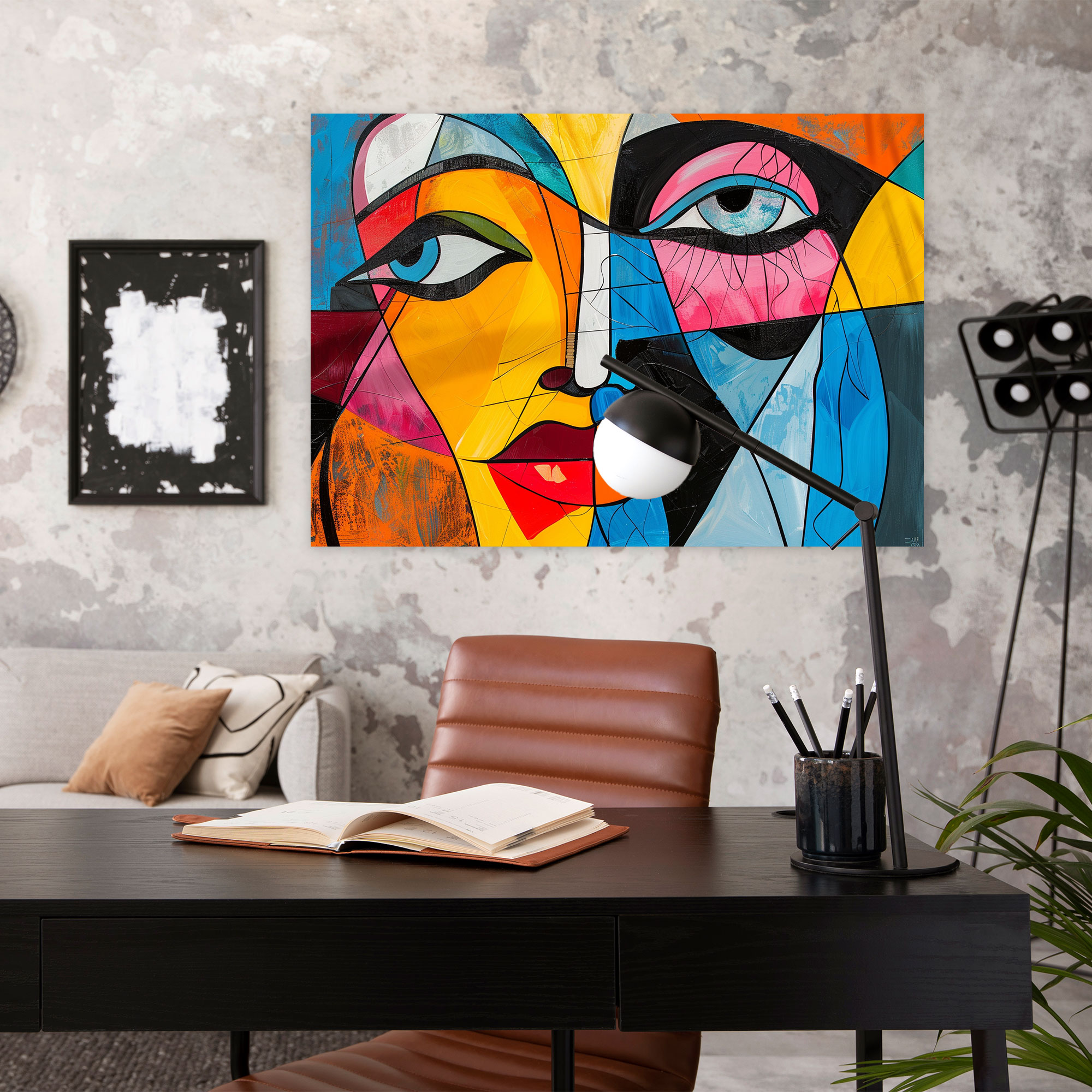 Modern Picasso Canvas Print - Pablo Picasso, Canvas, Wall Art, Canvas Wall Art