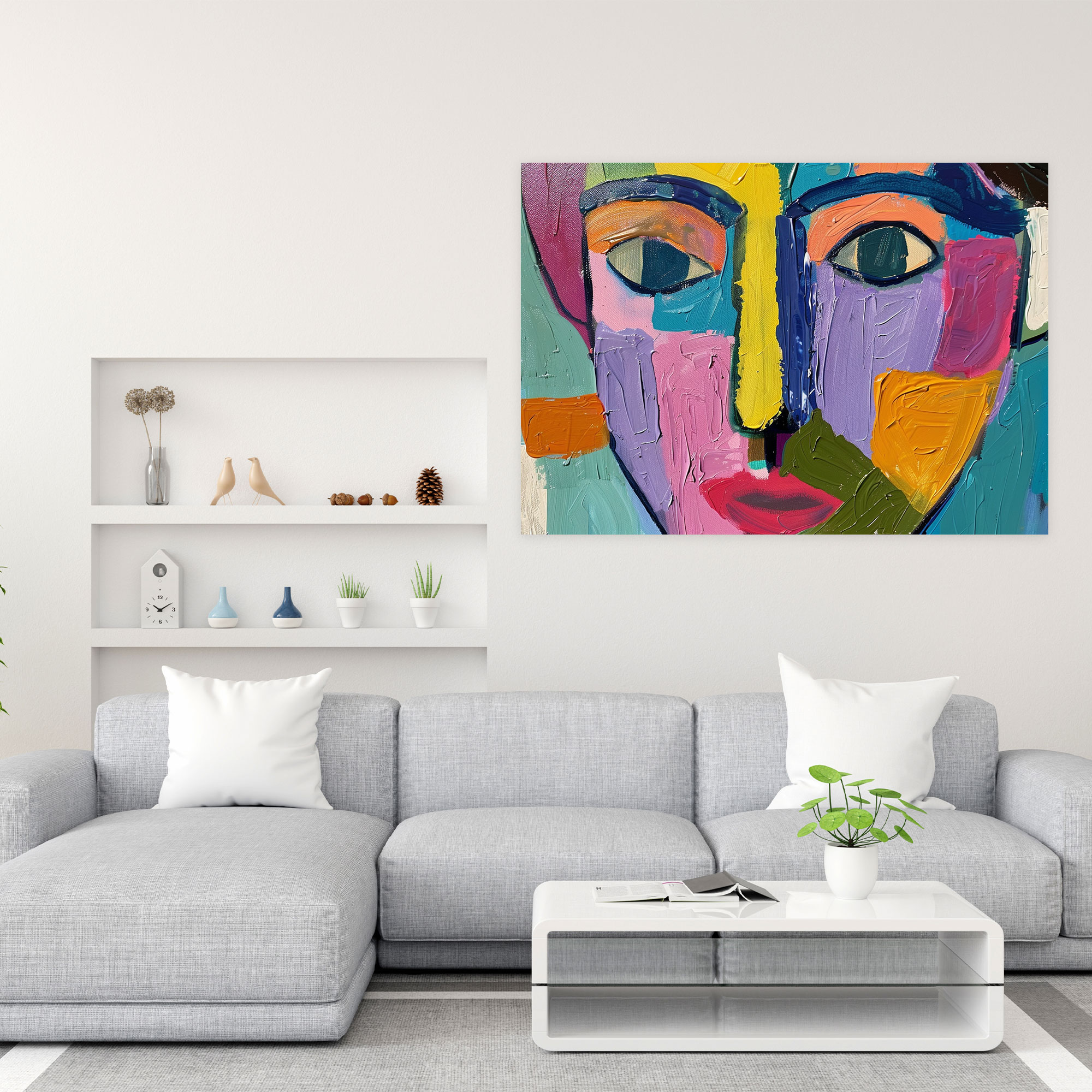 Picasso Style Wall Art - Pablo Picasso, Pablo Picasso, Canvas Print, Home Decoration