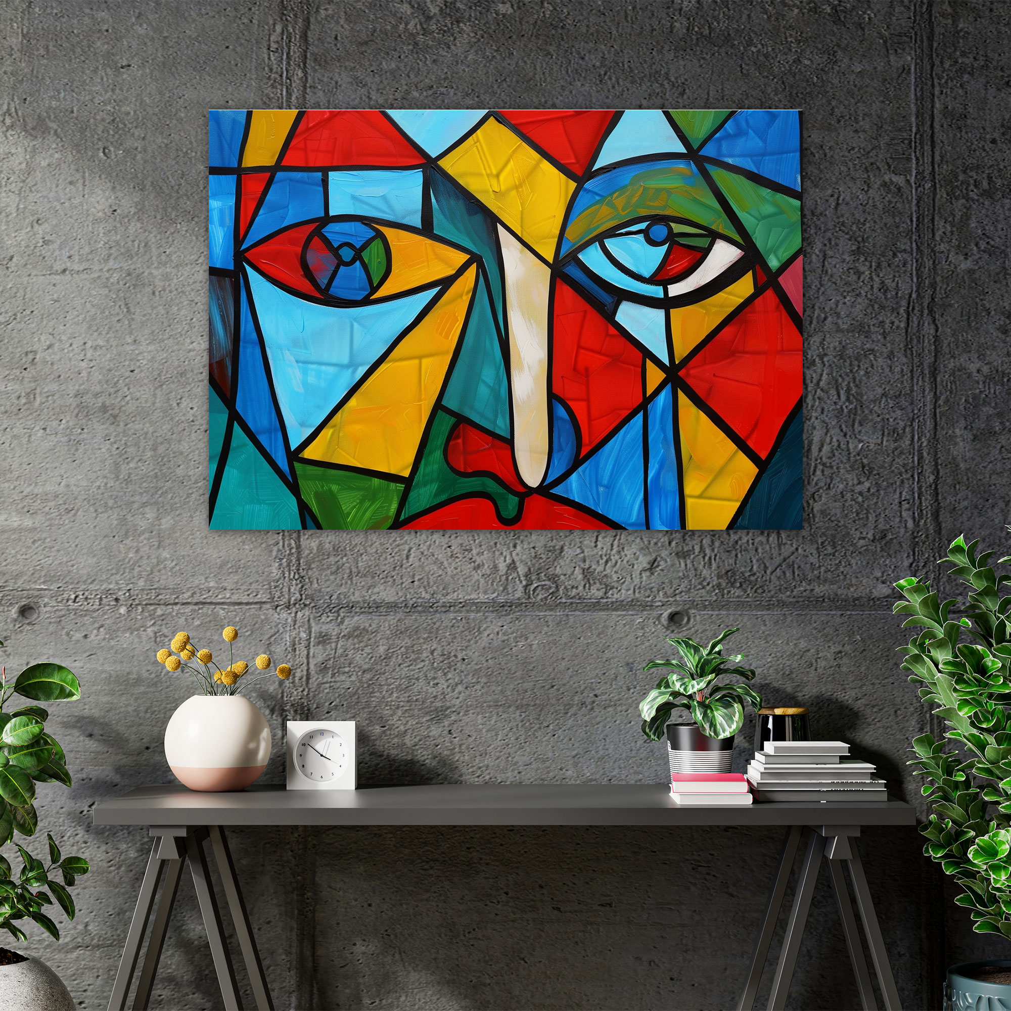 Picasso Esintili Duvar Sanatı - Pablo Picasso Duvar Sanatı Kanvas Tablo