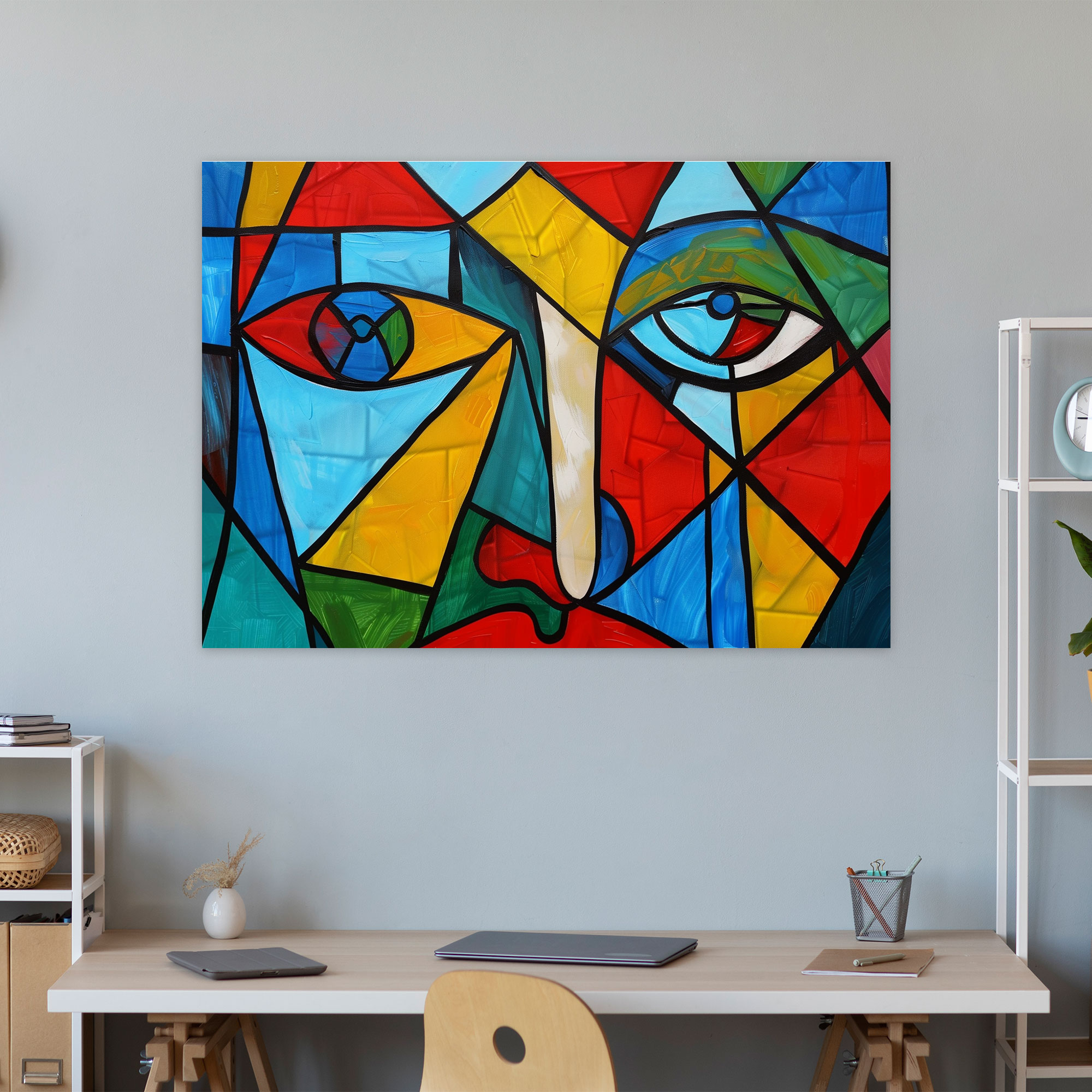 Picasso Esintili Duvar Sanatı - Pablo Picasso Duvar Sanatı Kanvas Tablo