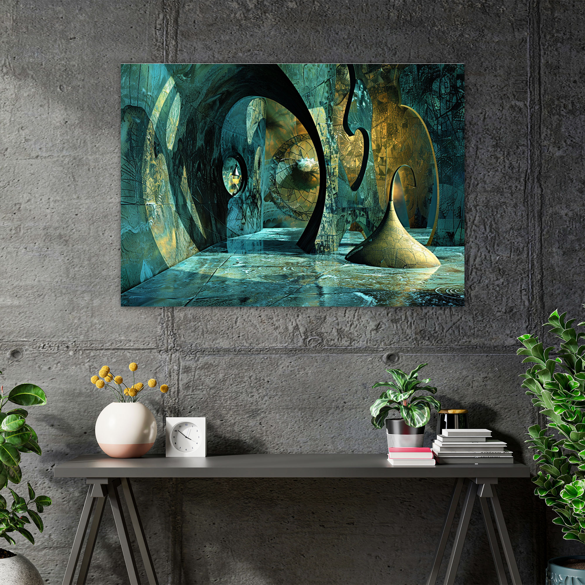 Surreal Abstract Canvas Print - Pablo Picasso, Wall Art, Canvas, Canvas Wall Art
