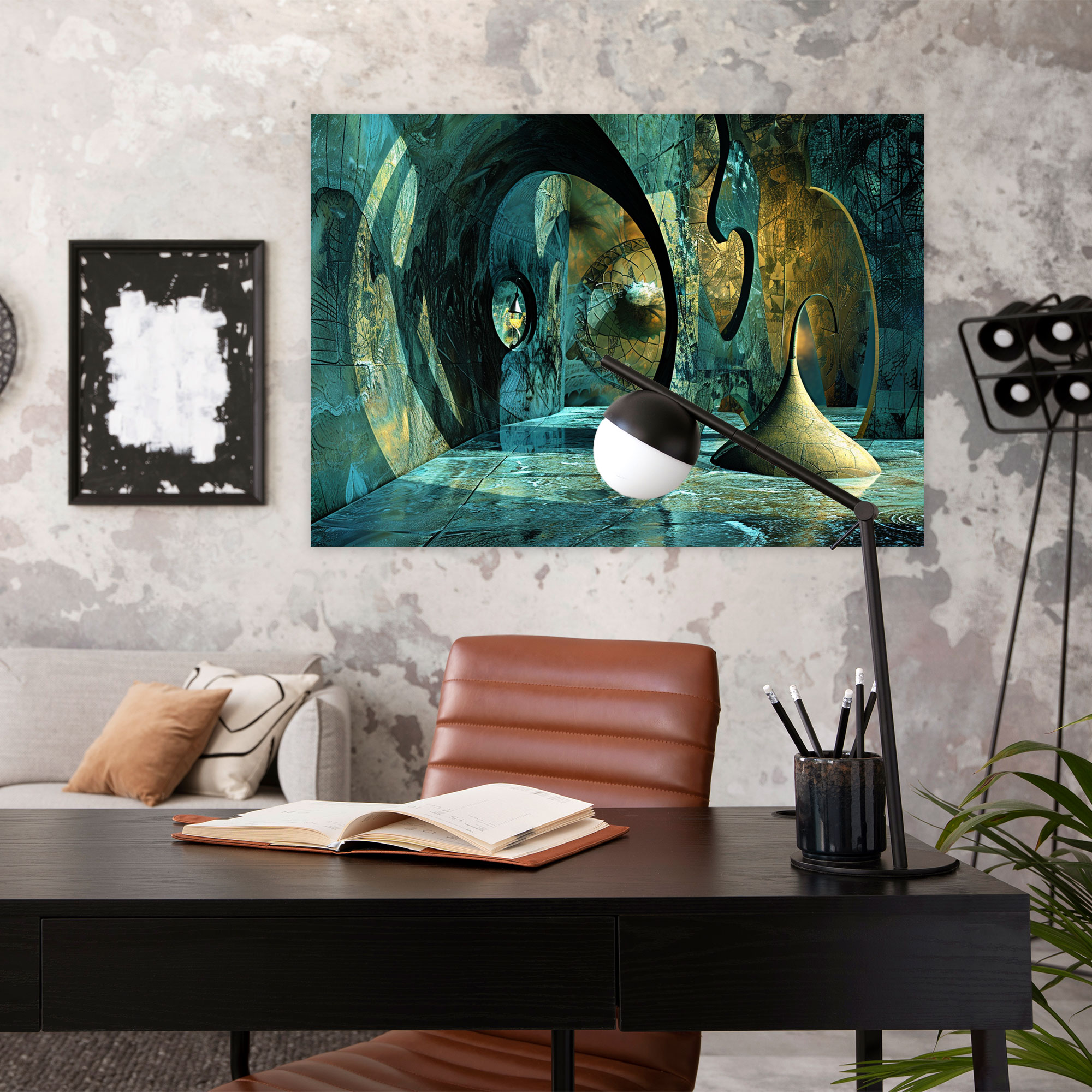 Surreal Abstract Canvas Print - Pablo Picasso, Wall Art, Canvas, Canvas Wall Art