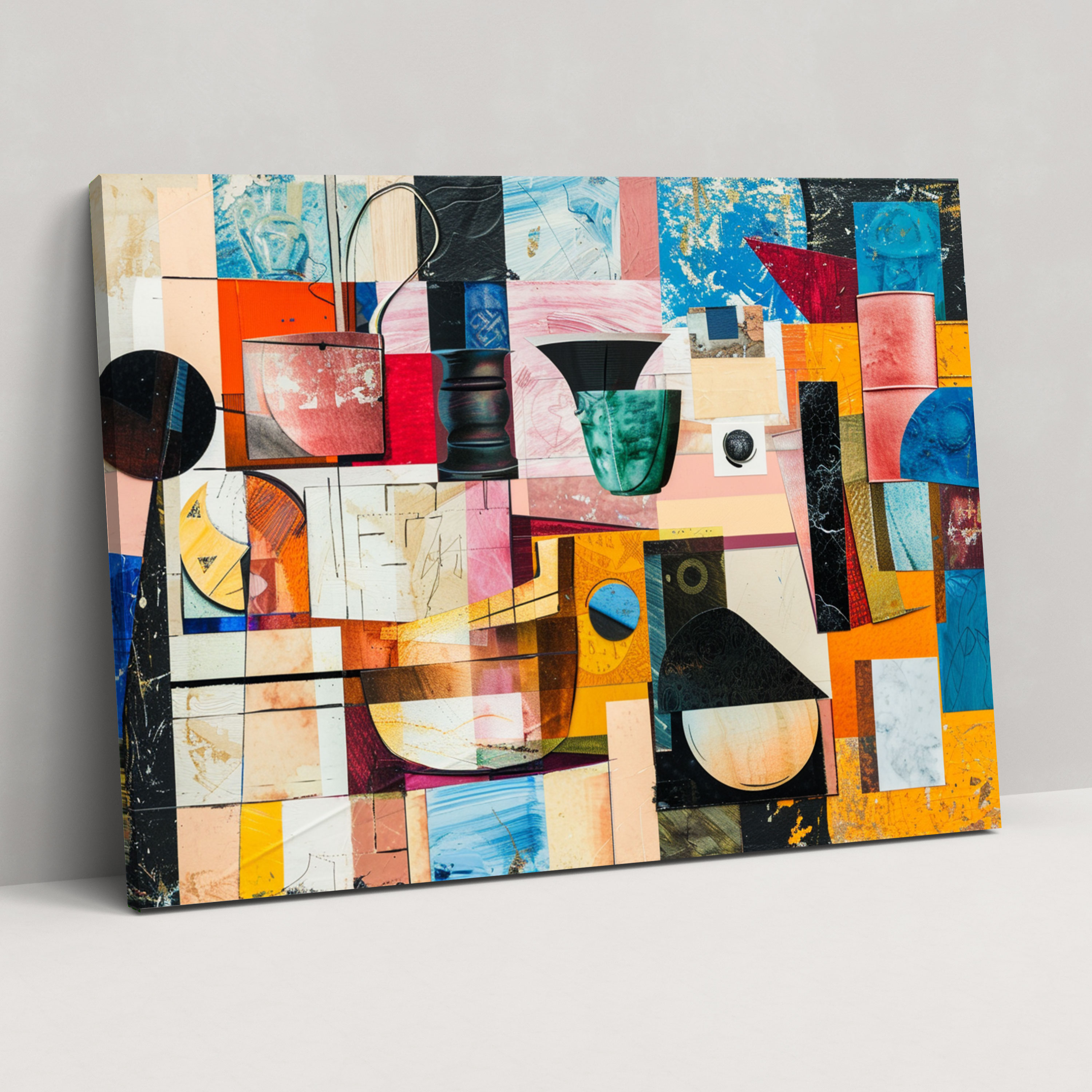 Colorful Collage Wall Decoration - Pablo Picasso, Canvas Wall Art, Home Decoration, Wall Decoration