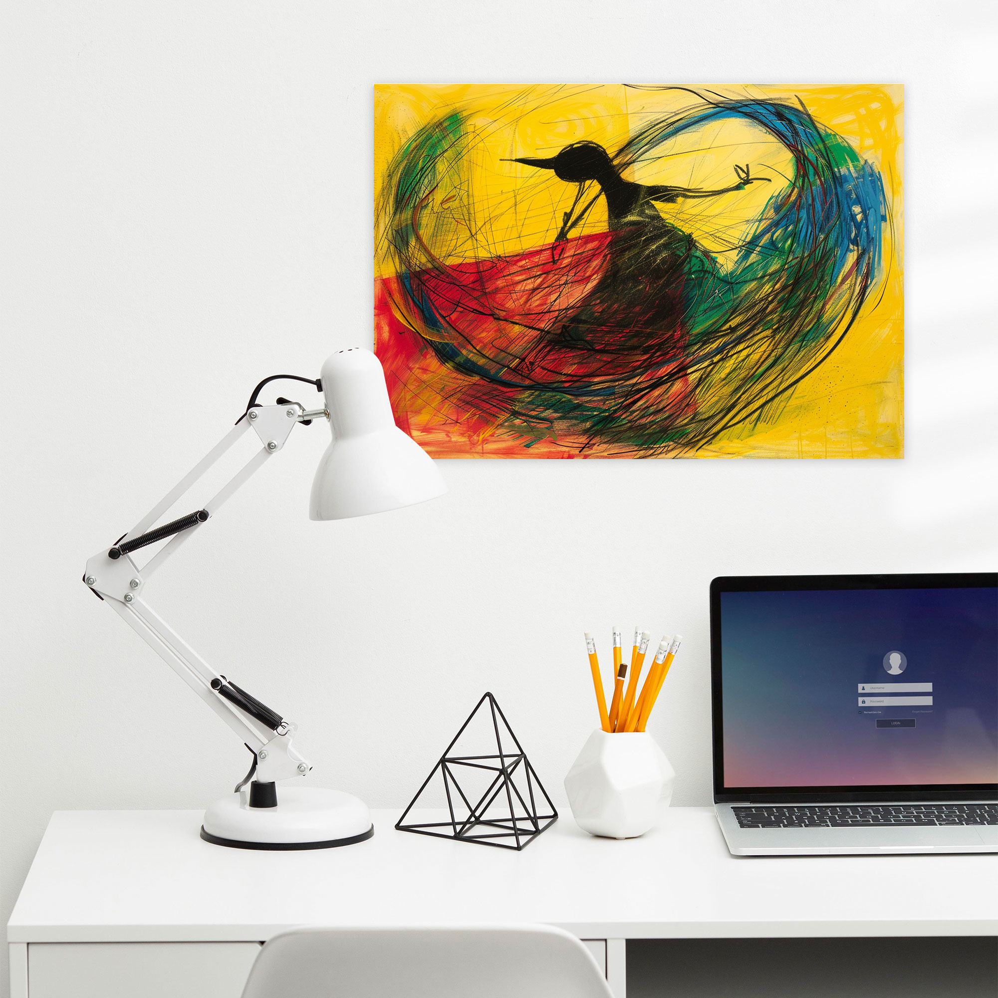 Dynamic Lines Canvas Print - Pablo Picasso, Canvas Wall Art, Wall Art, Home Decoration
