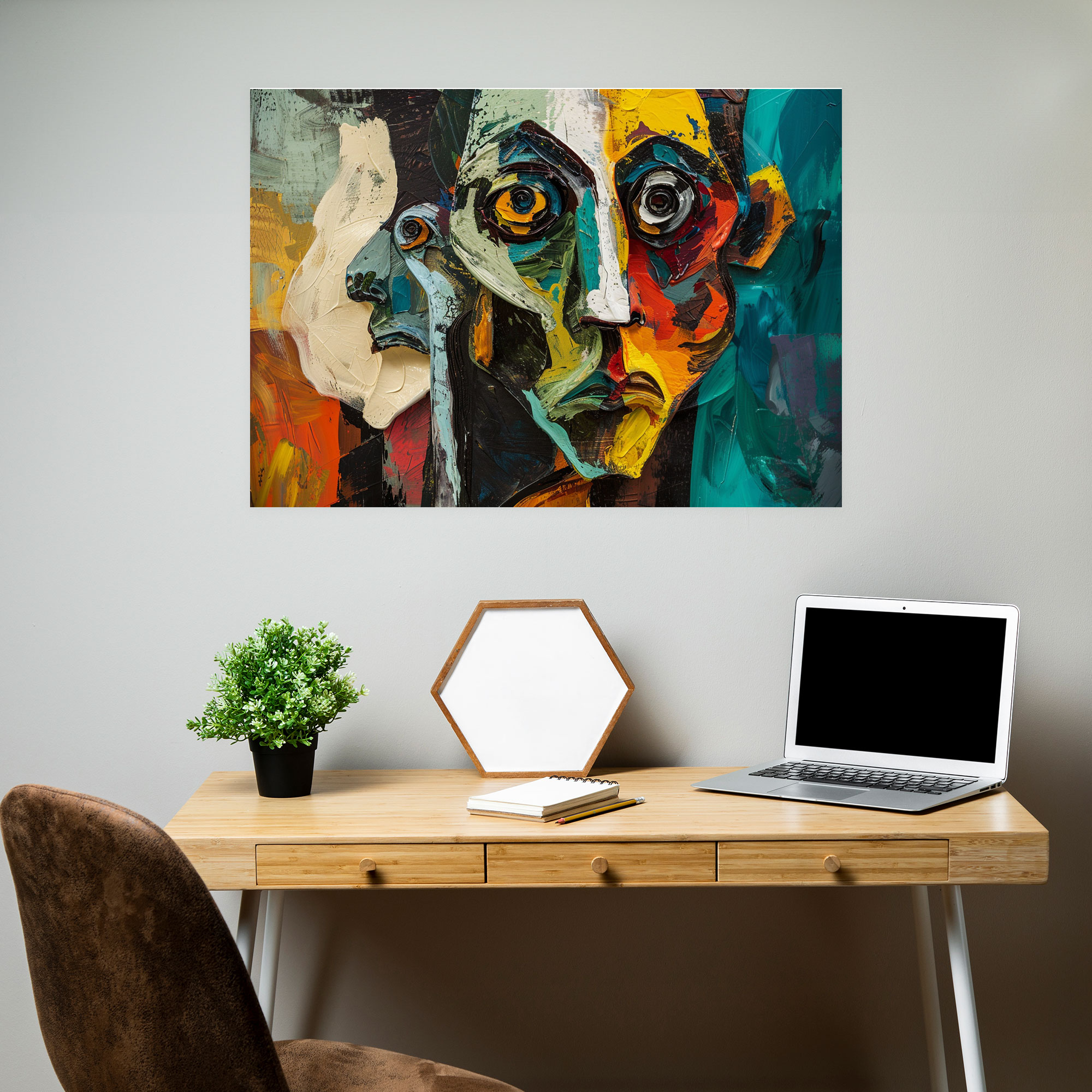 Surreal Picasso Canvas Print - Pablo Picasso, Canvas Print, Canvas, Home Decoration