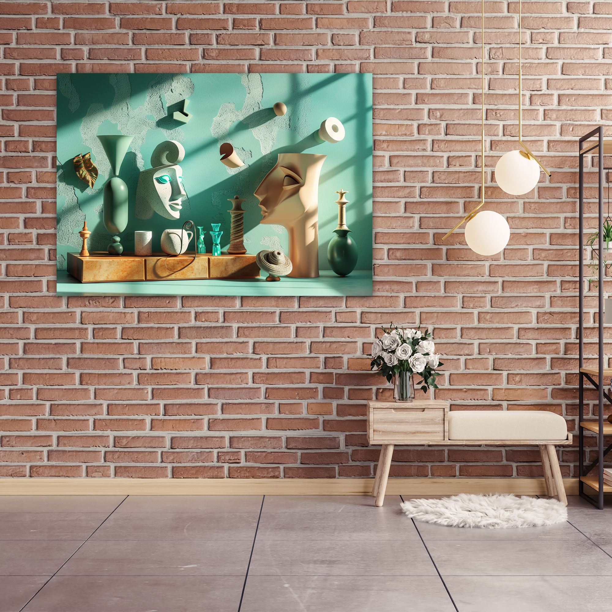 Surreal Everyday Objects Wall Decoration - Pablo Picasso, Wall Art, Surreal Art, Pablo Picasso
