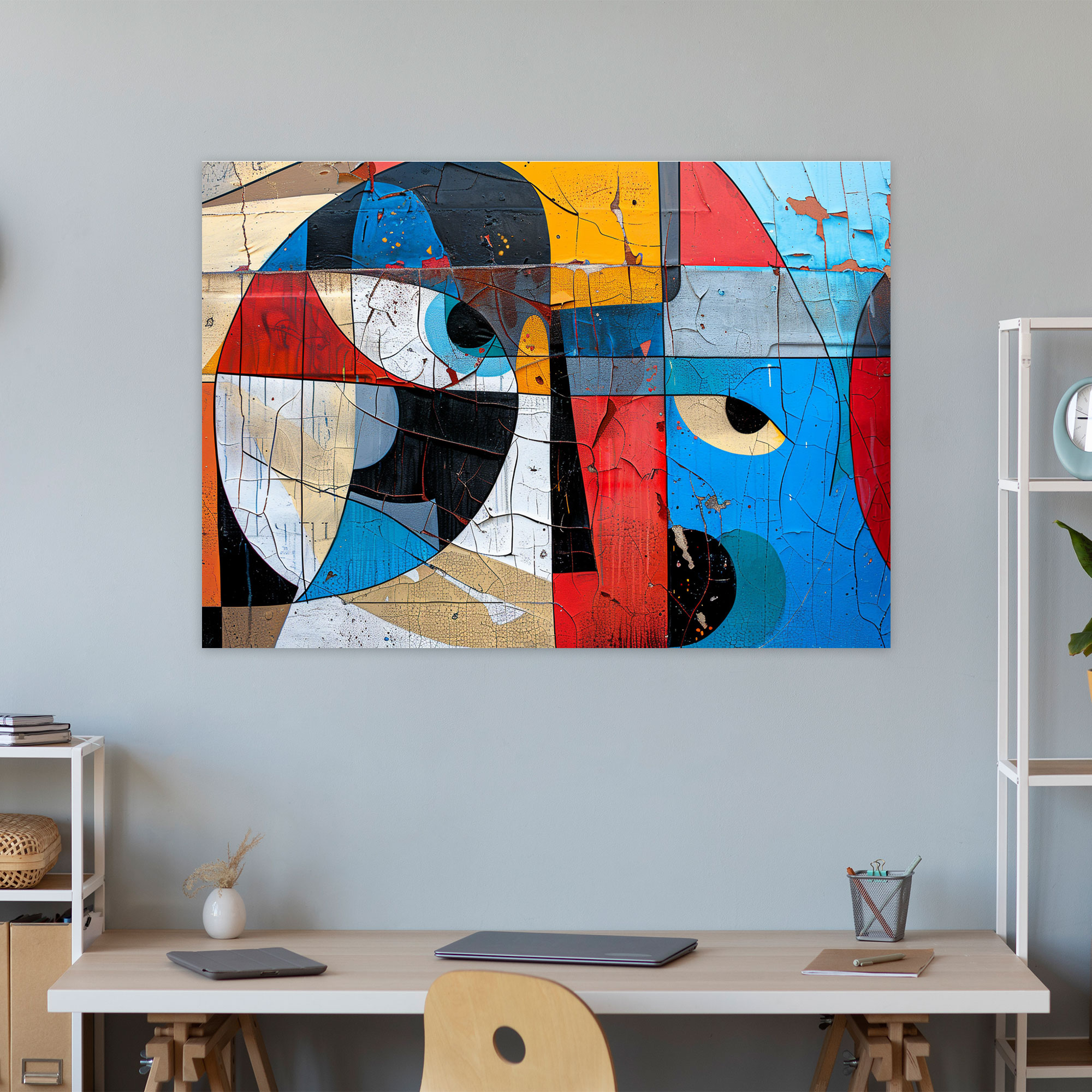 Pablo Picasso Wall Decoration - Pablo Picasso, Pablo Picasso, Wall Decoration, Colorful Art