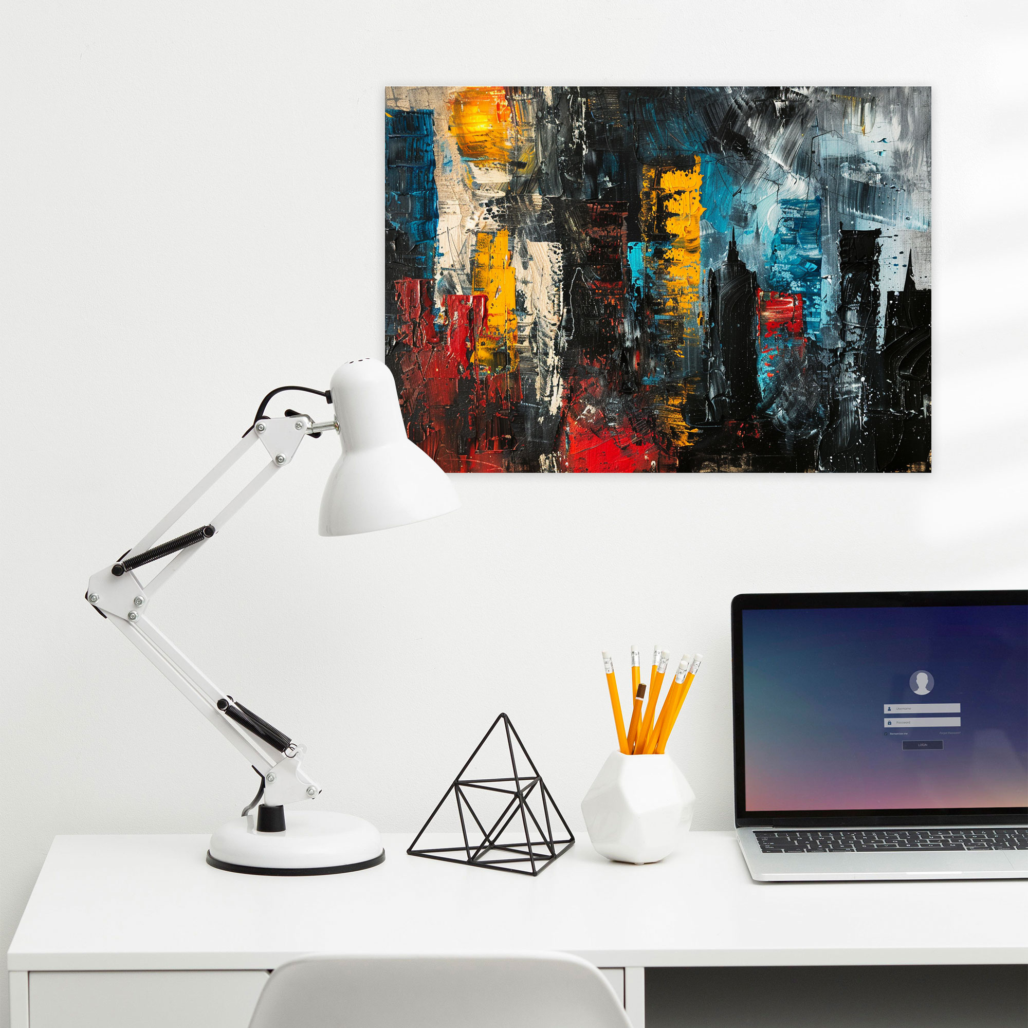 Pablo Picasso Wall Decoration - Pablo Picasso, Cityscape, Pablo Picasso, Abstract Interpretation